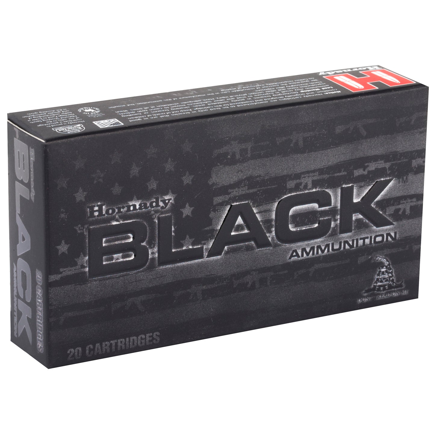 HRNDY BLACK 223REM 62GR FMJ 20/200