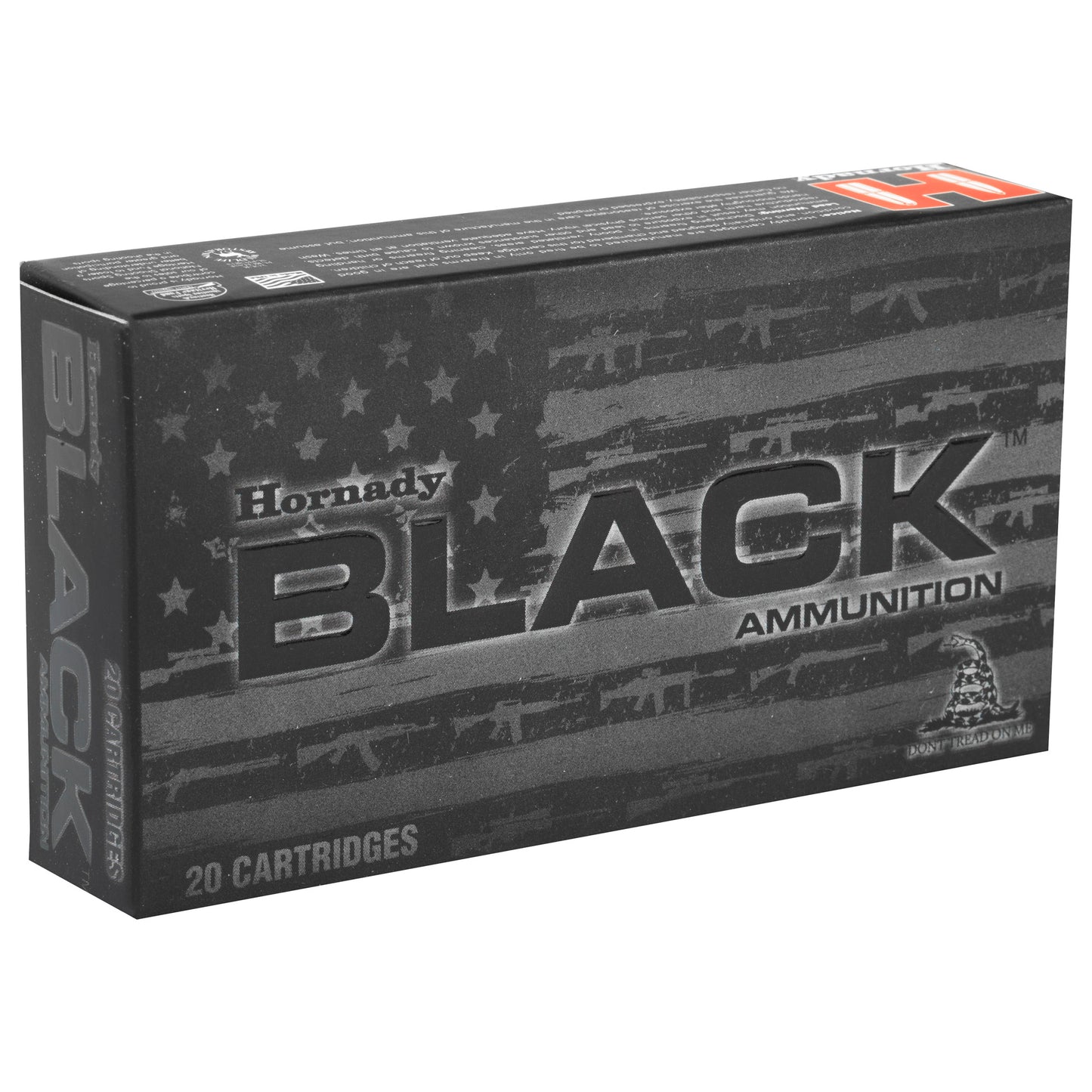 HRNDY BLACK 223REM 75GR BTHP 20/200