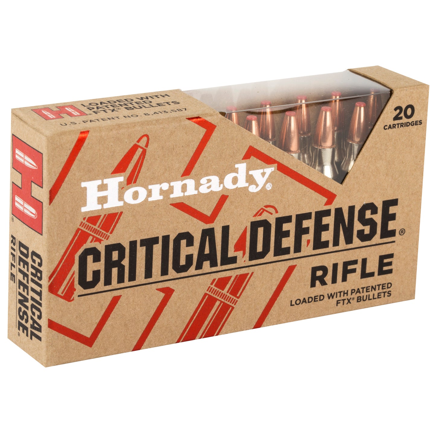 HRNDY CD 223REM 55GR FTX 20/200