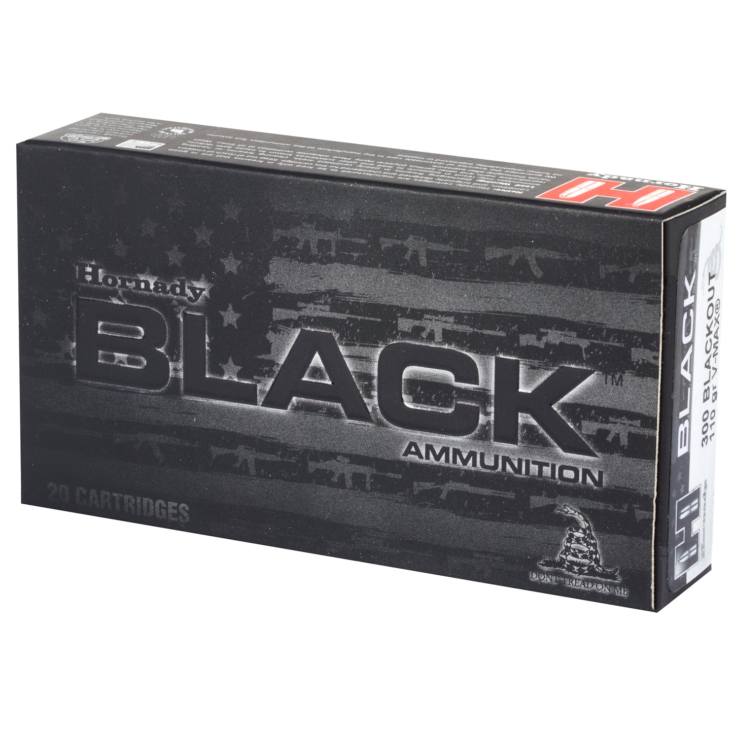 HRNDY BLACK 300BLK 110GR VMAX 20/200