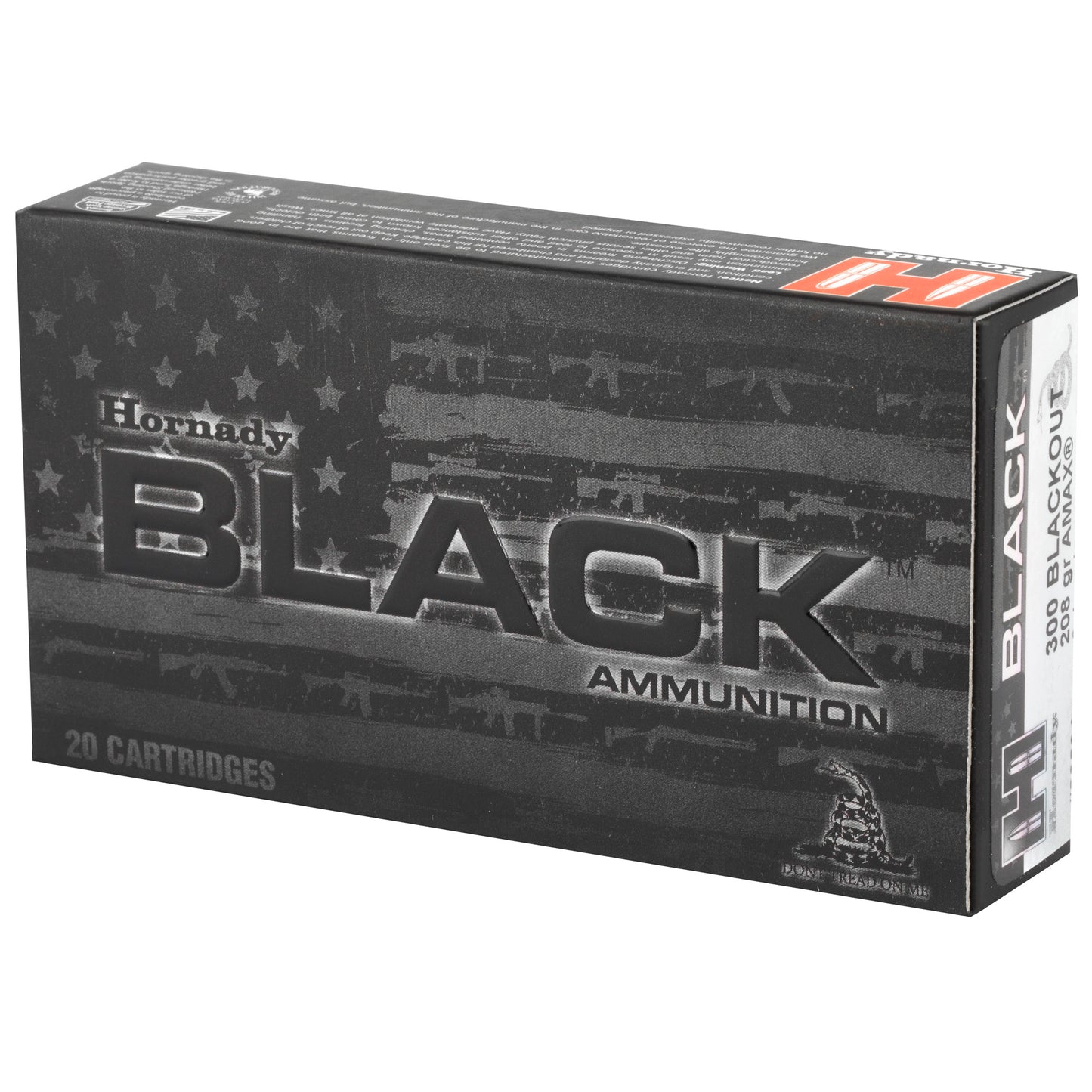 HRNDY BLACK 300BLK 208GR AMAX 20/200