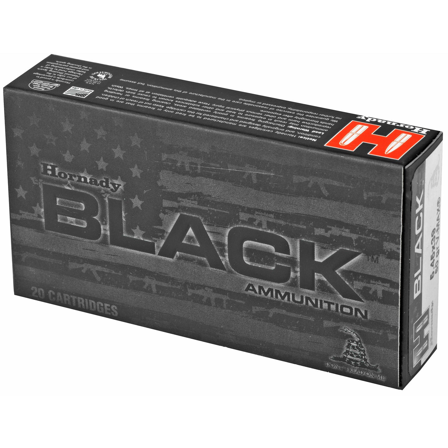 HRNDY BLACK 5.45X39 60GR VMAX 20/200