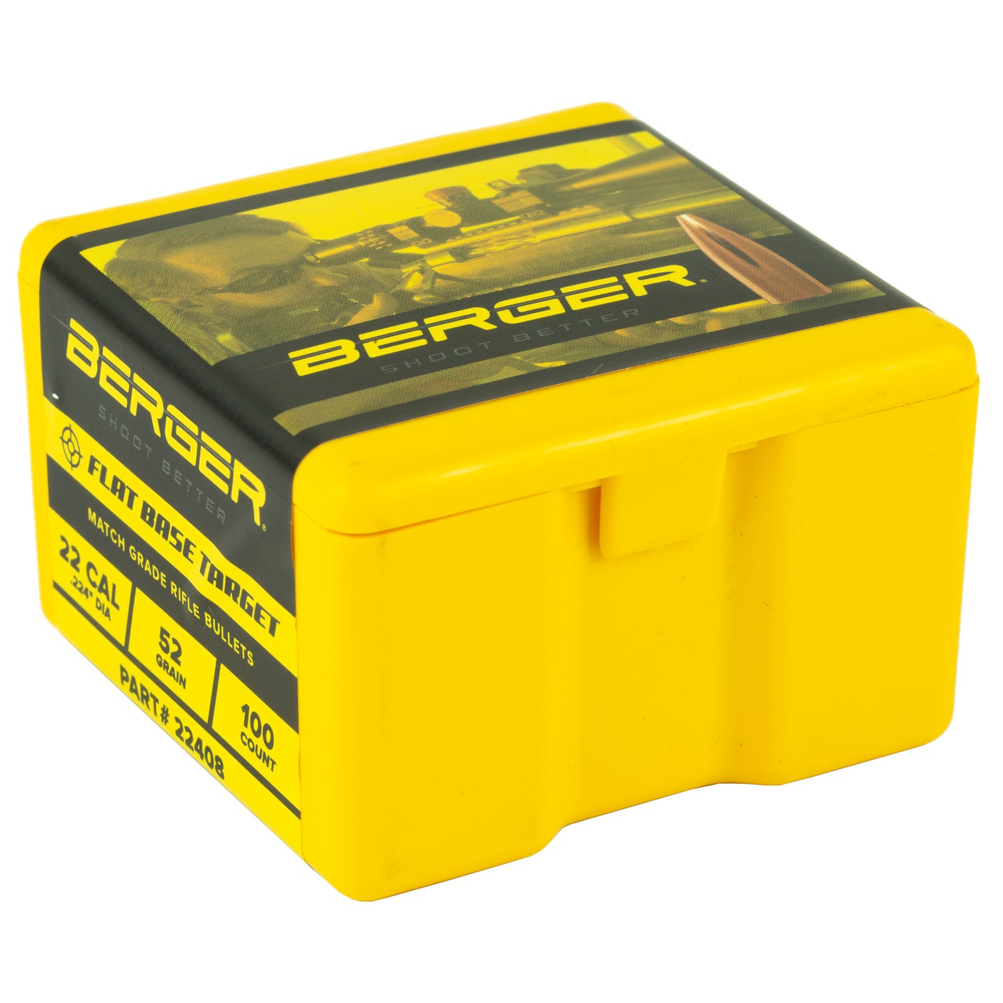 BERGER .224 52G TARGET FB 100CT