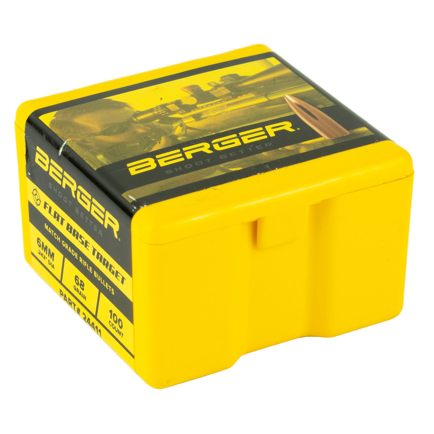 BERGER .243 68G TARGET FB 100CT