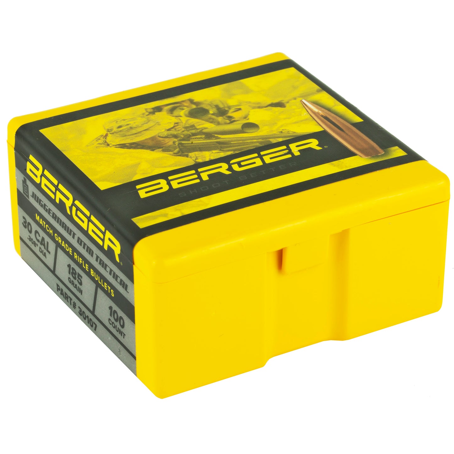 BERGER .308 185G OTM TACT 100CT