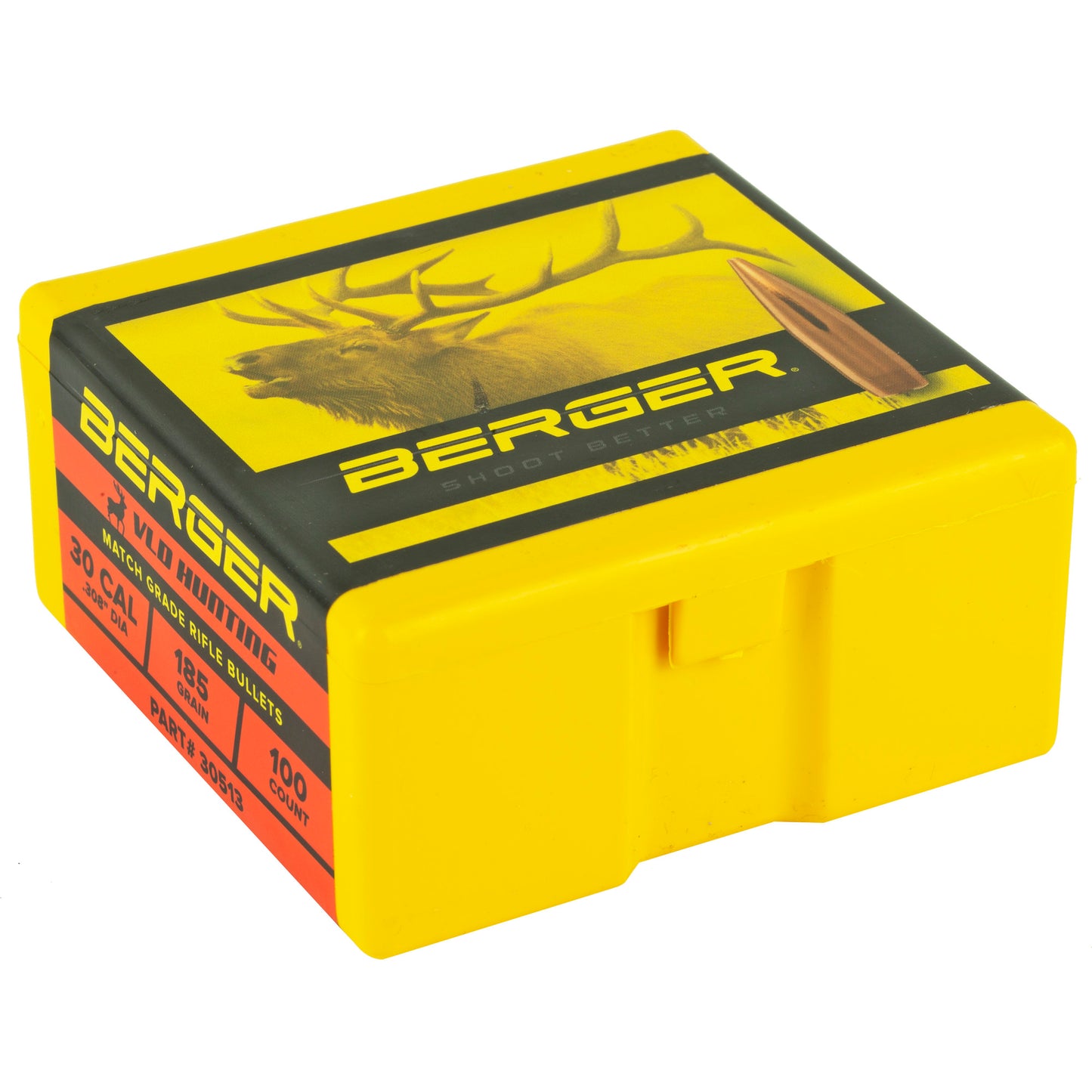 BERGER .308 185G HUNT VLD 100CT