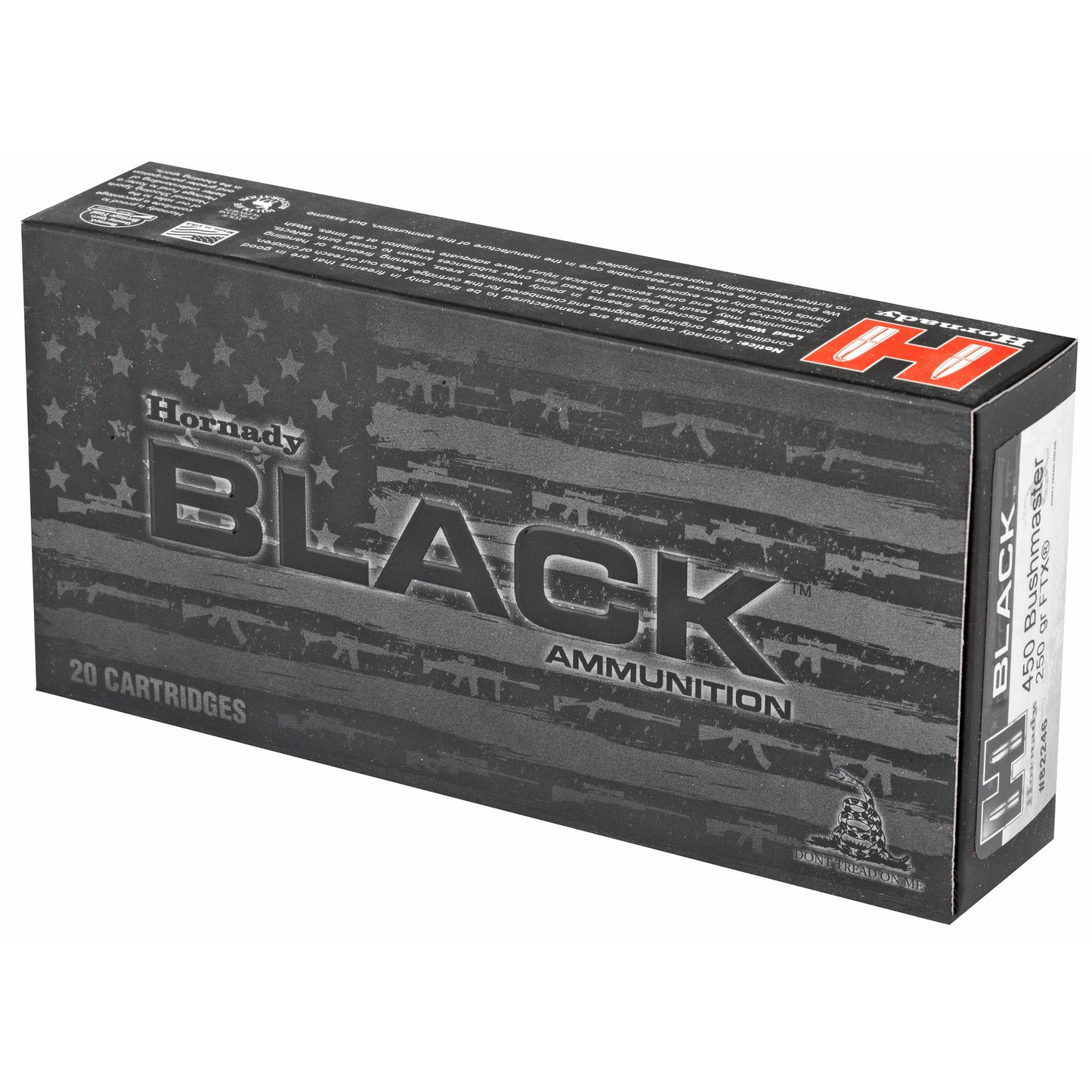 HRNDY BLACK 450BUSH 250GR FTX 20/200