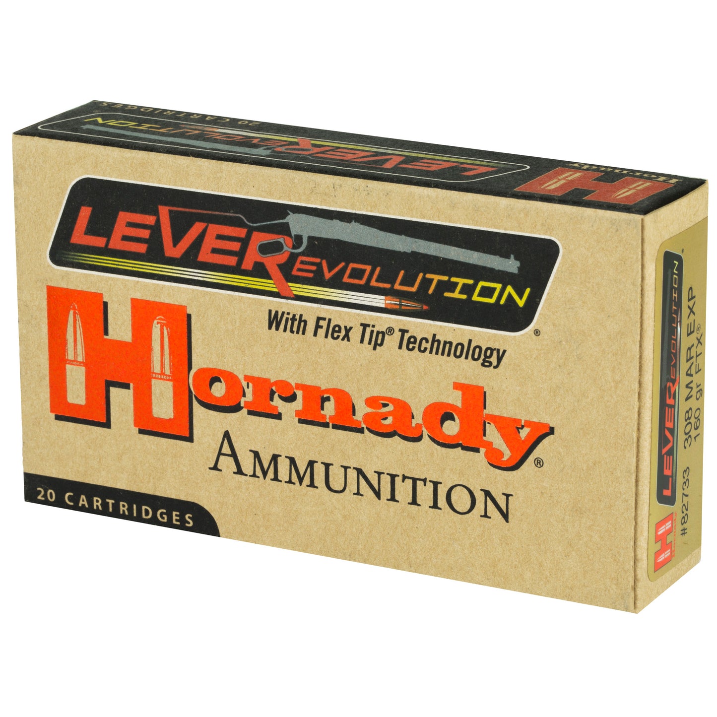 HRNDY LVREVO 308MRLN EXPS 160GR 20RD