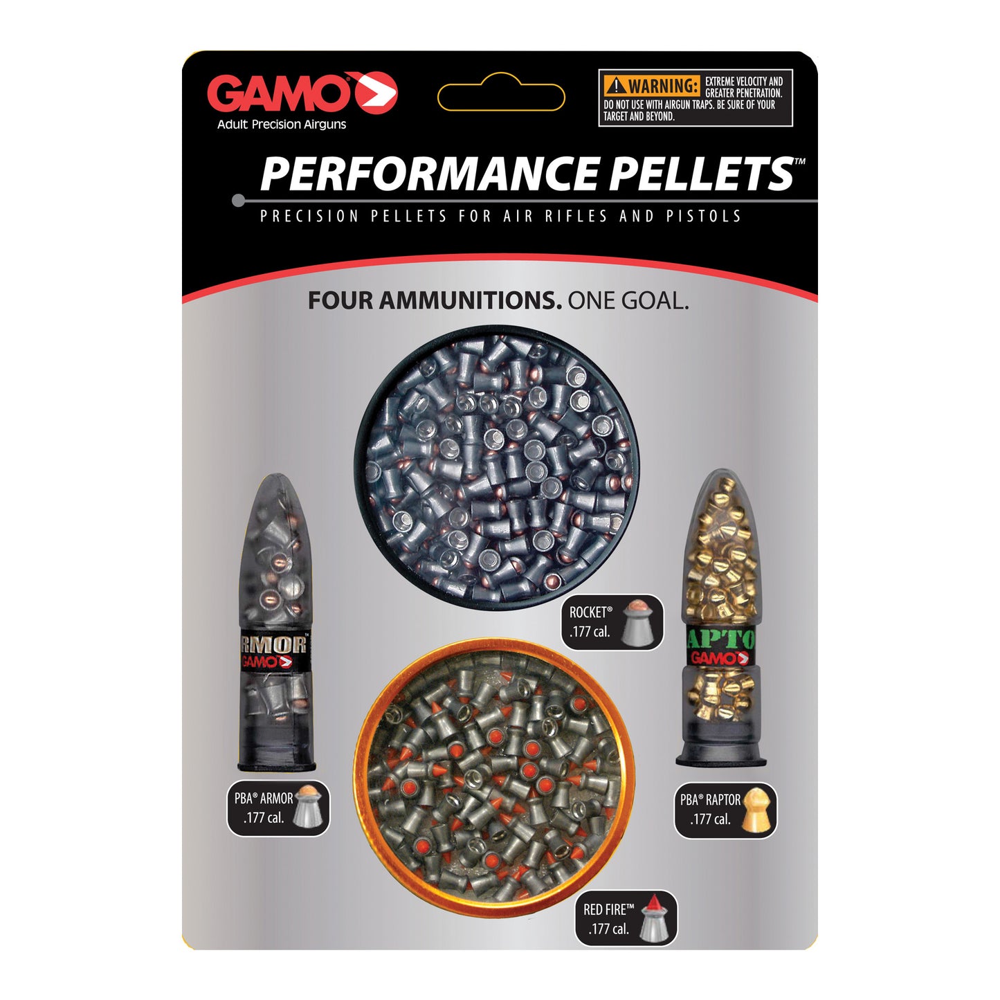 GAMO COMBO PACK PERFORMANCE .177 PEL