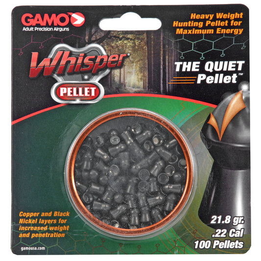 GAMO WHISPER PELLET .22 100CT