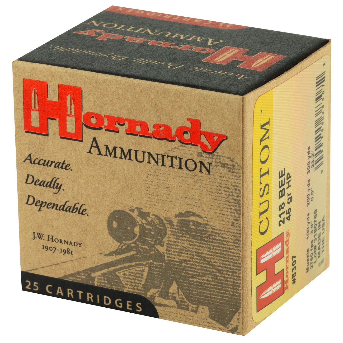 HRNDY 218 BEE 45GR HP 25/250