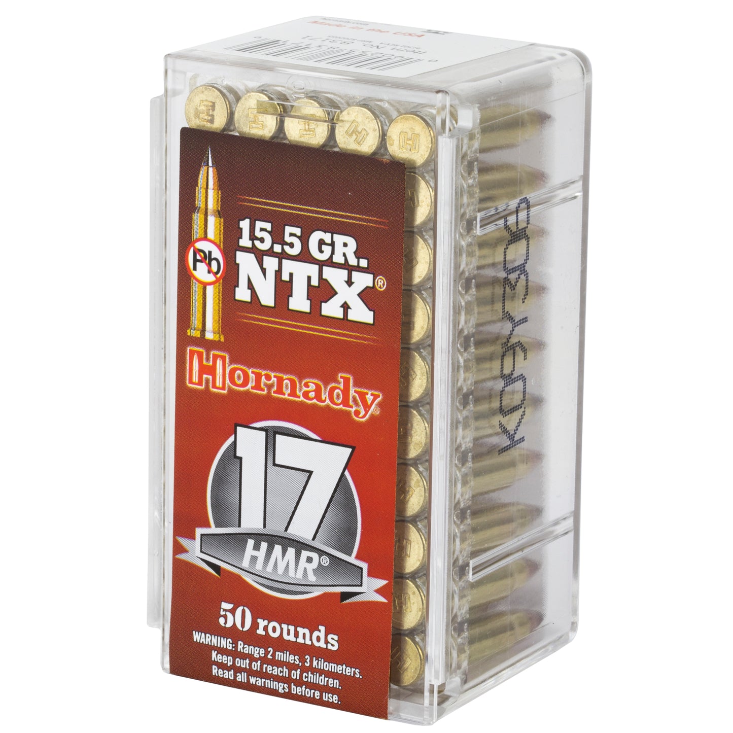 HRNDY 17HMR 15.5GR NTX 50/2000