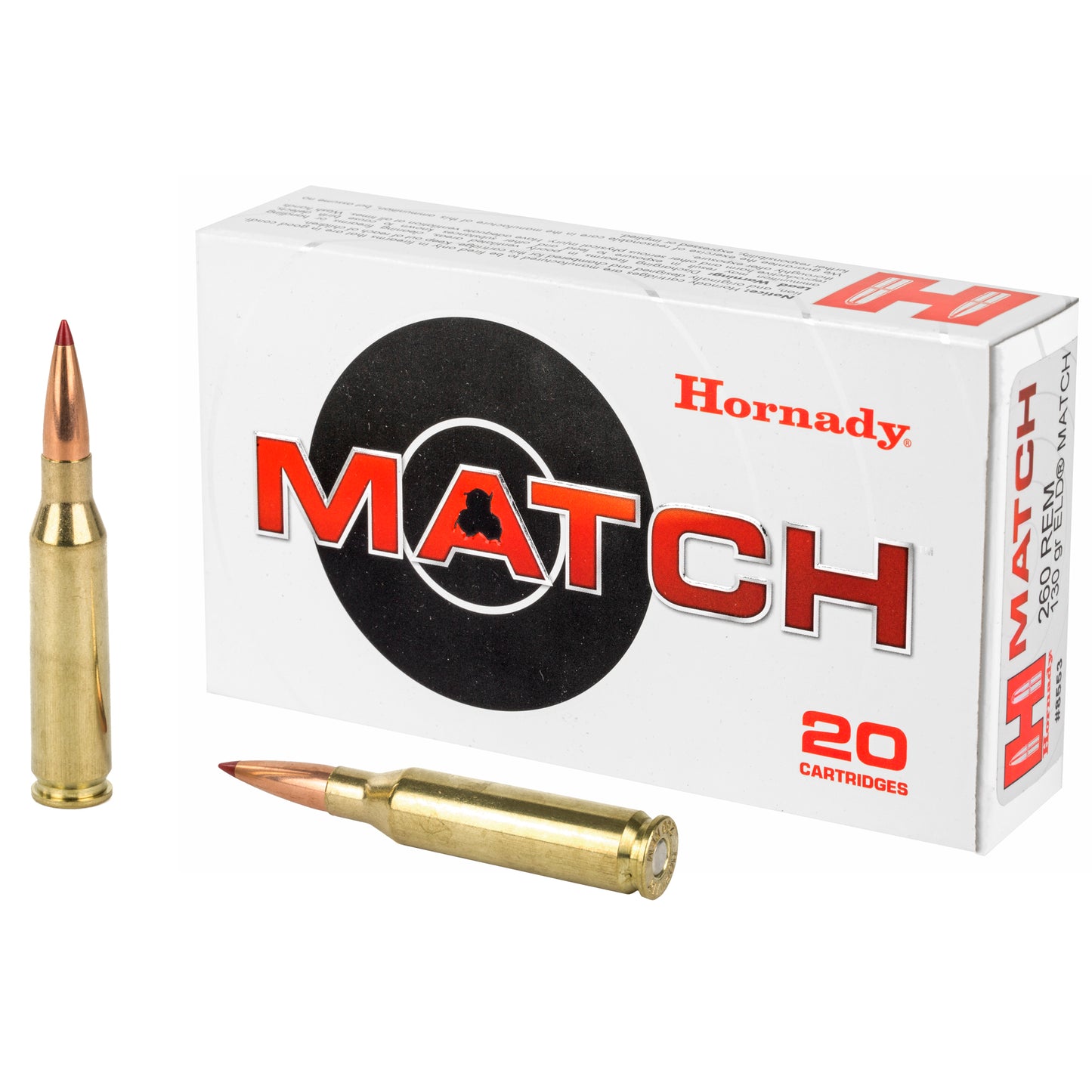 HRNDY 260REM 130GR ELD-M 20/200