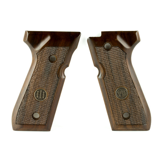 BERETTA GRIPS 92 96FS WOOD CHKRD