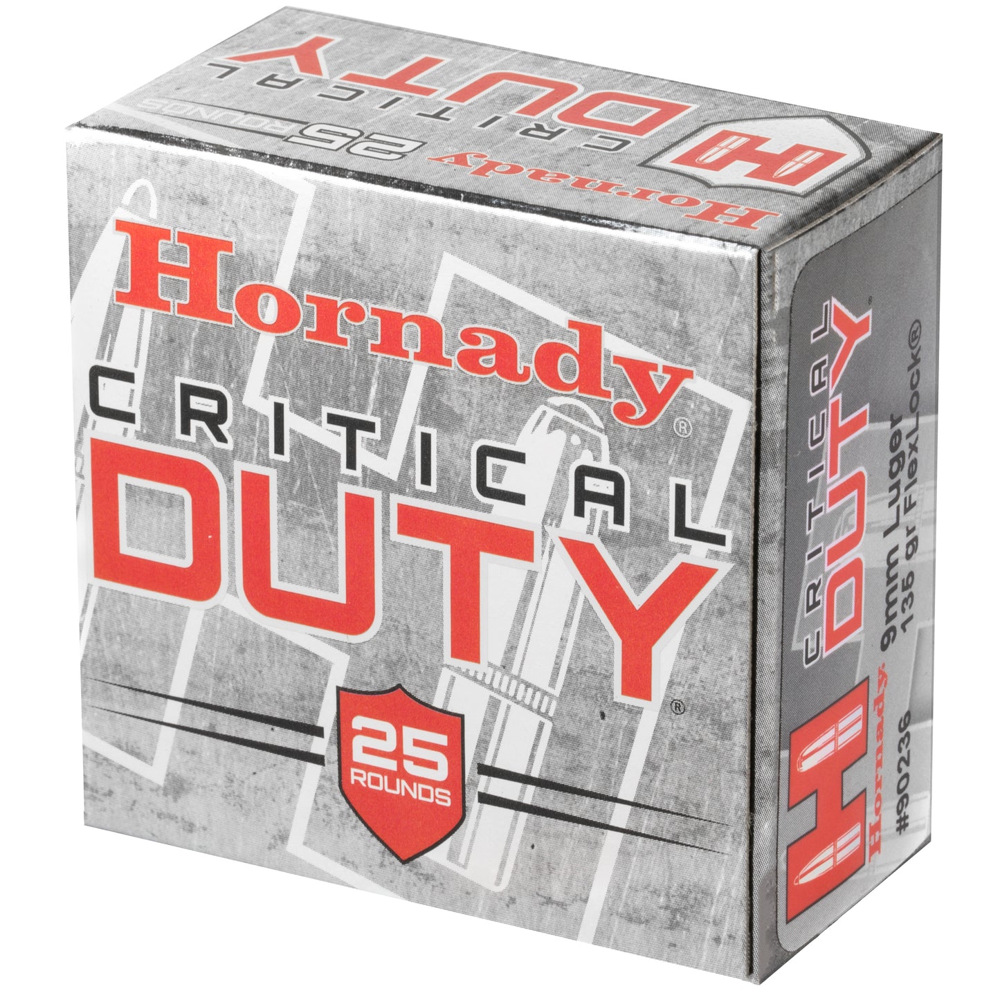 HRNDY 9MM 135GR CRT DUTY 25/250