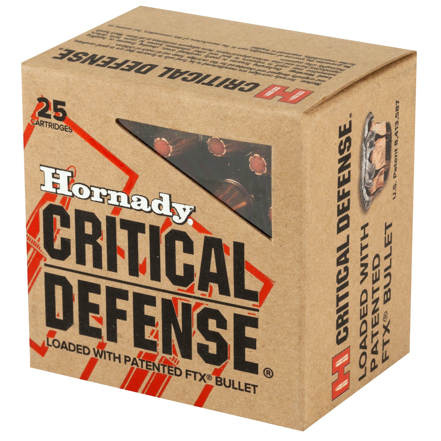 HRNDY CD 357MAG 125GR 25/250