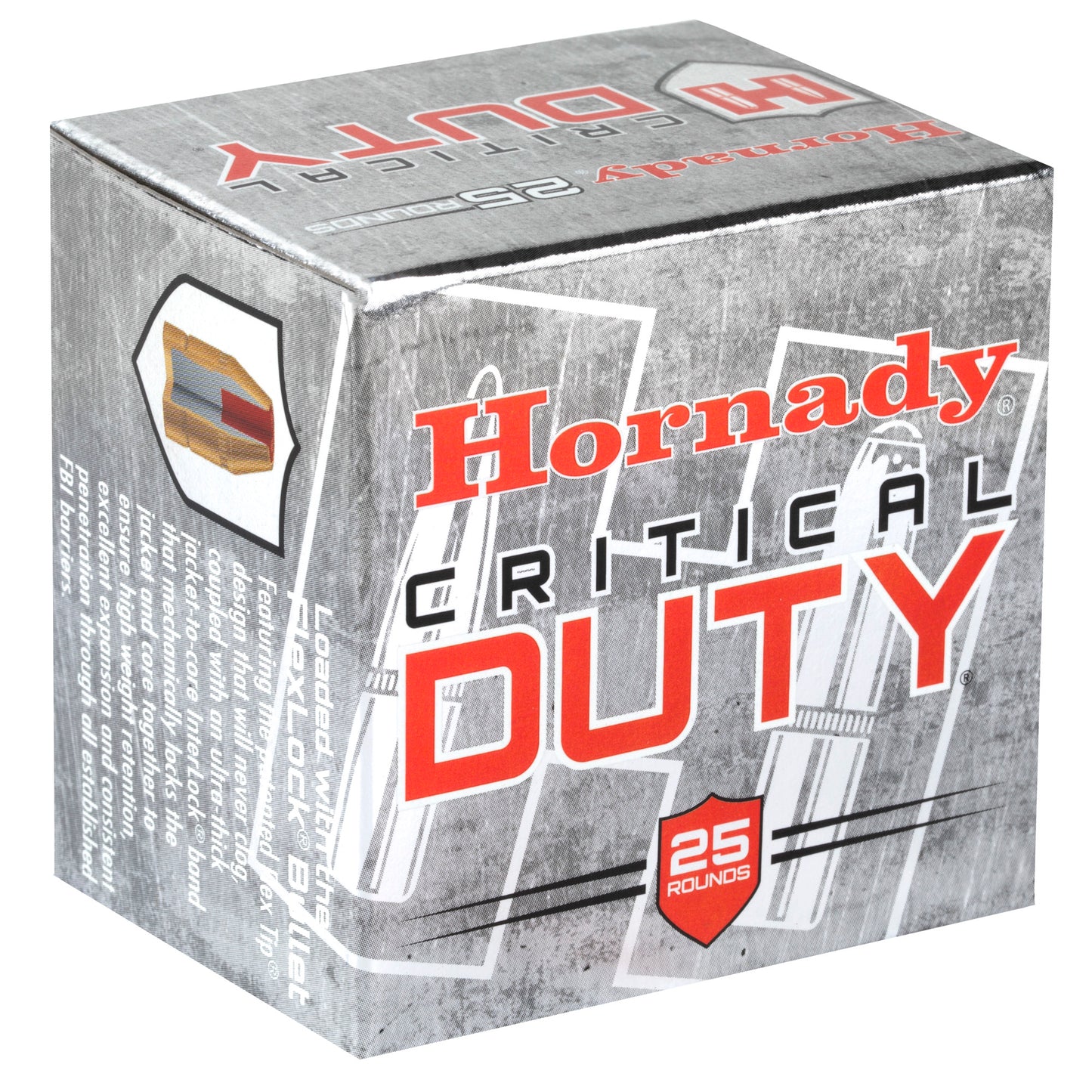 HRNDY 357MAG 135GR CRT DUTY 25/250