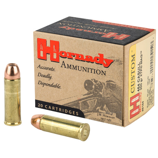 HRNDY 454CASULL 300GR JHP 20/200