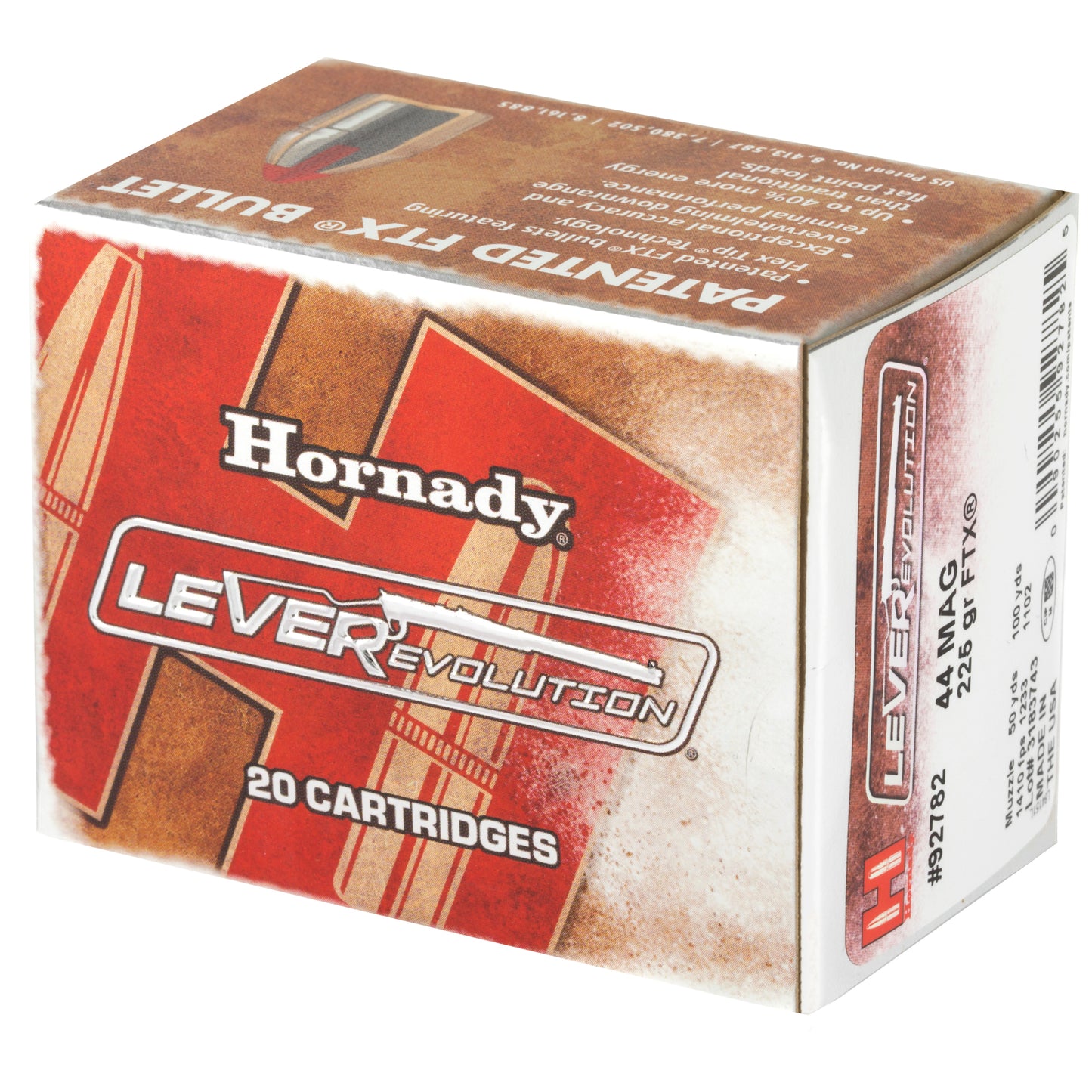 HRNDY LVREVO 44MAG 225GR 20/200