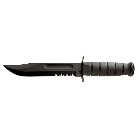 KBAR FIGHTING KNF 7 W/SHTH BLK SER