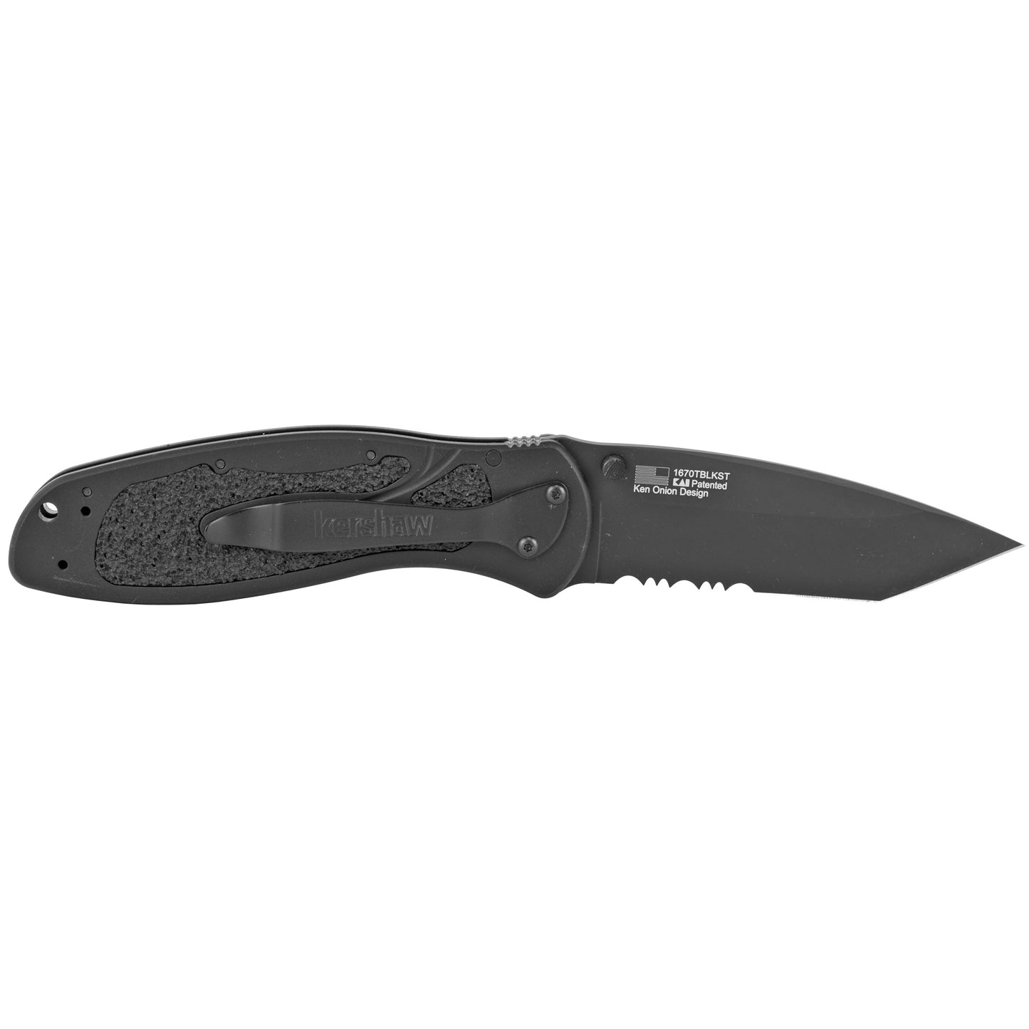 KERSHAW BLUR TANTO 3.4 BLK/BLK SERR