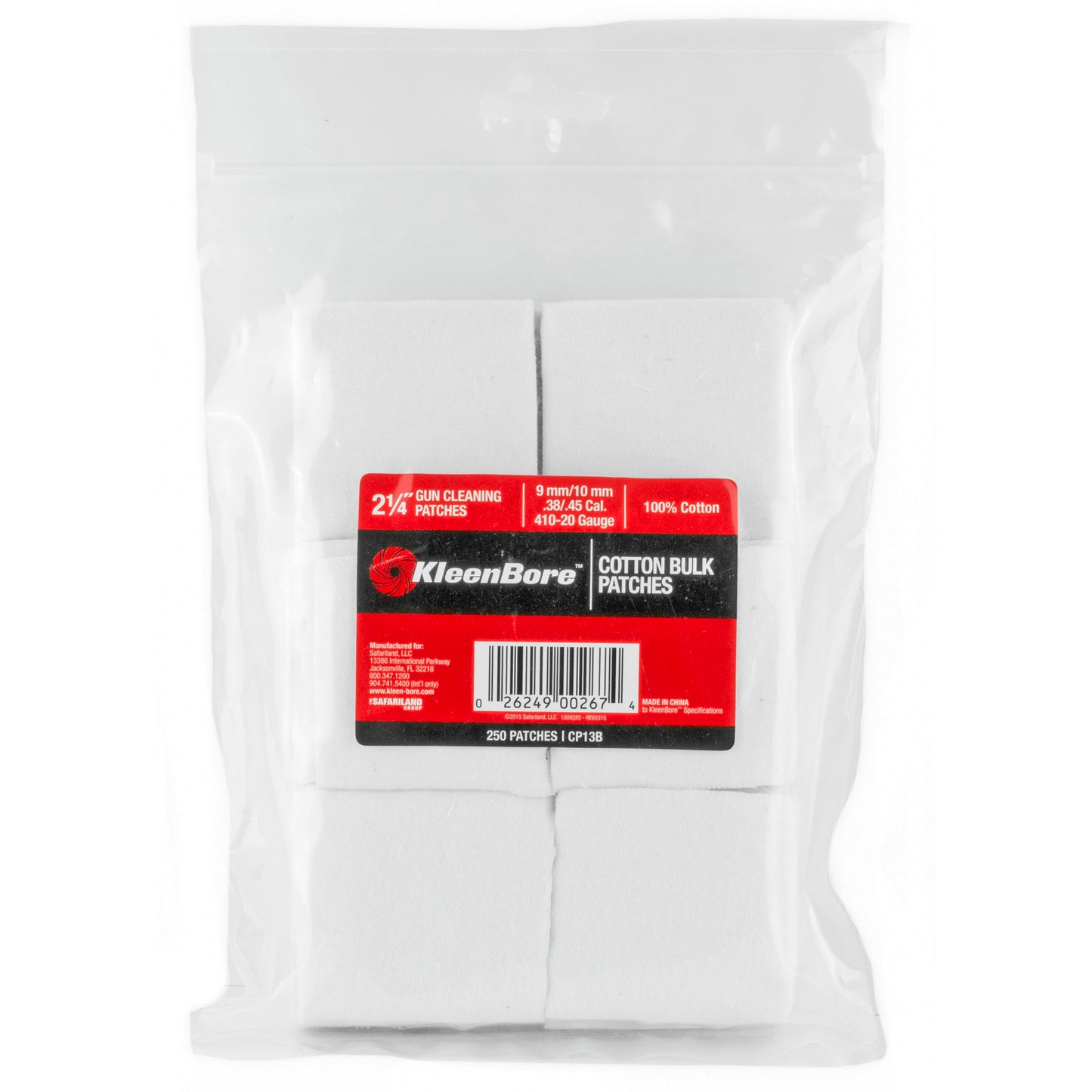 KLEEN BR SPR PTCH 38-45/410-20 250PK