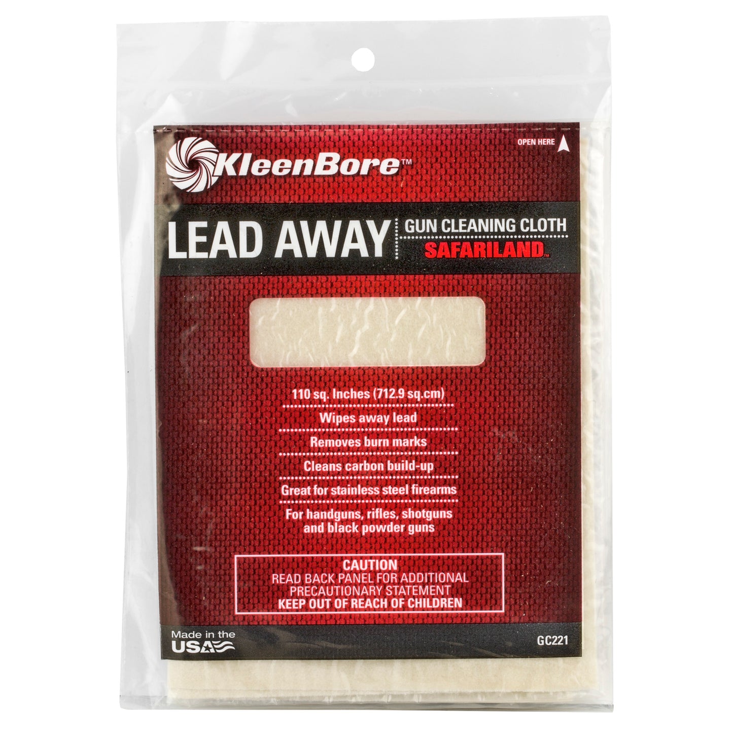 KLEEN BR LEAD AWAY GUN CLOTH