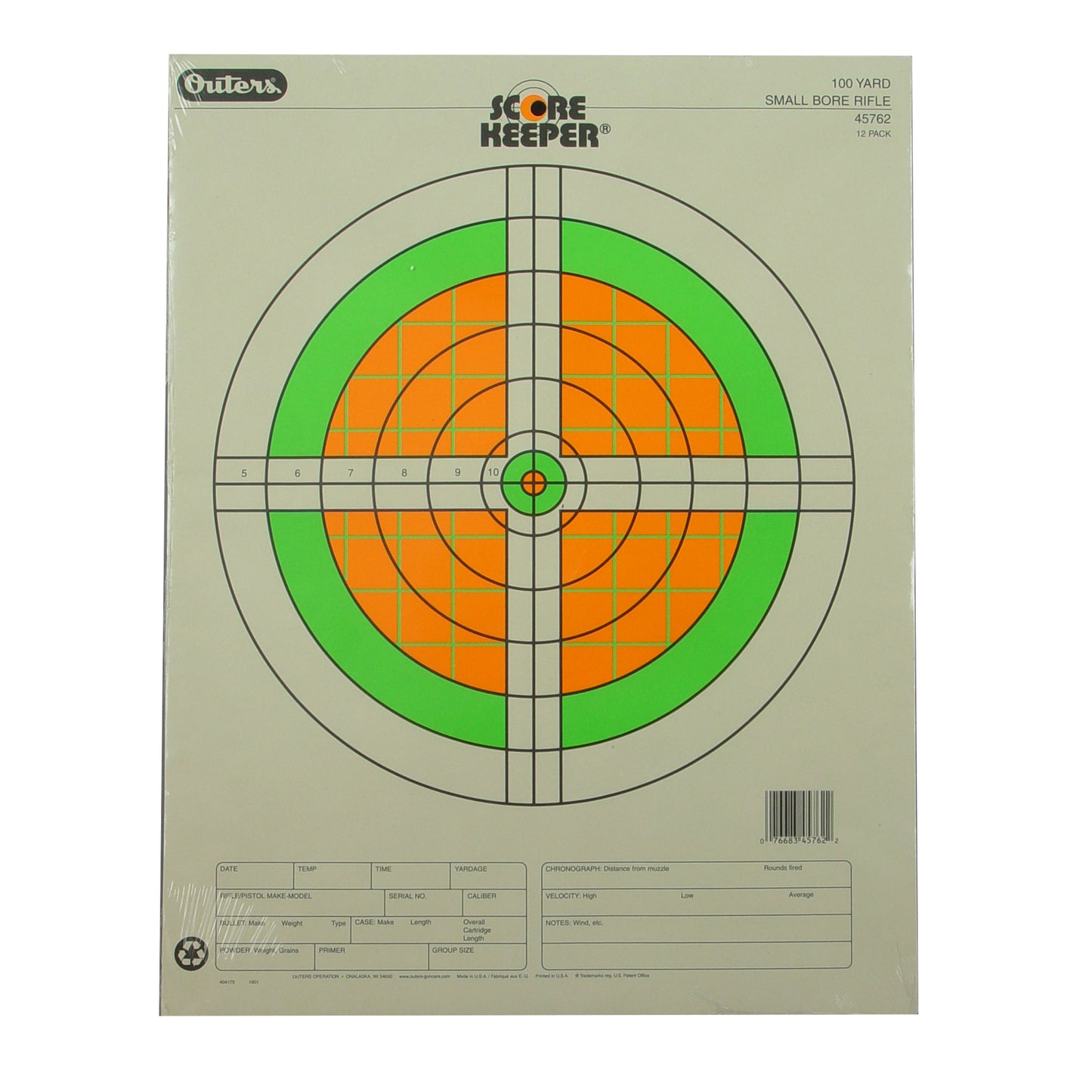 CHAMPION SCOREKPR 100YD SML BORE FLR