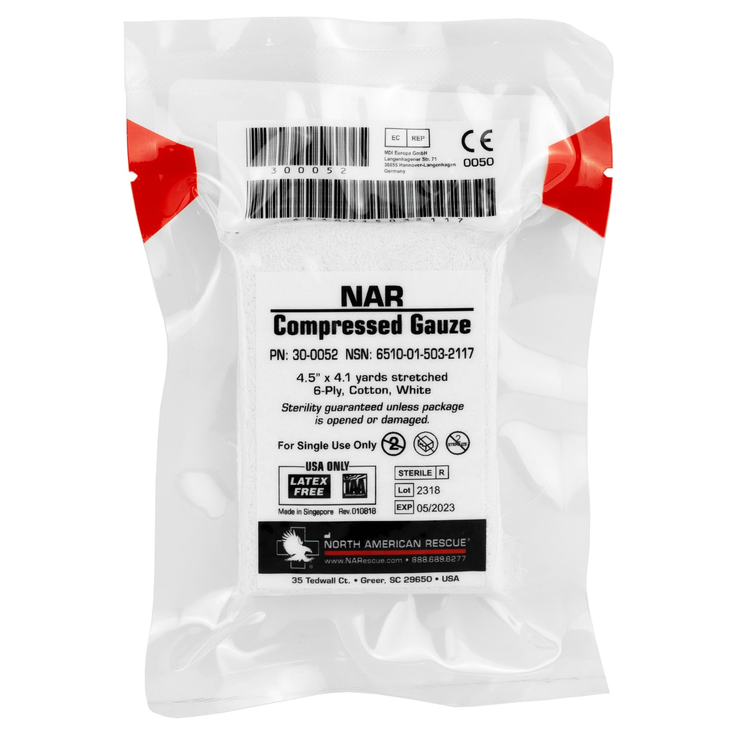 NAR COMPRESSED GAUZE