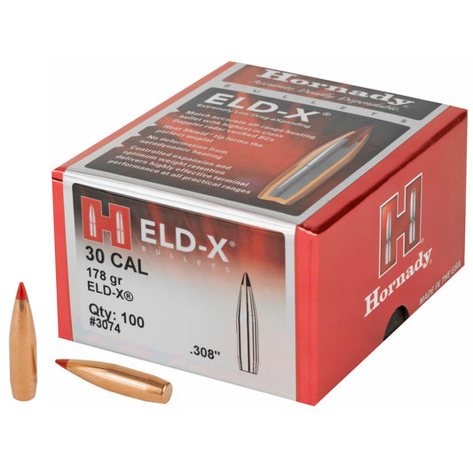 HRNDY ELD-X 30CAL .308 178GR 100CT