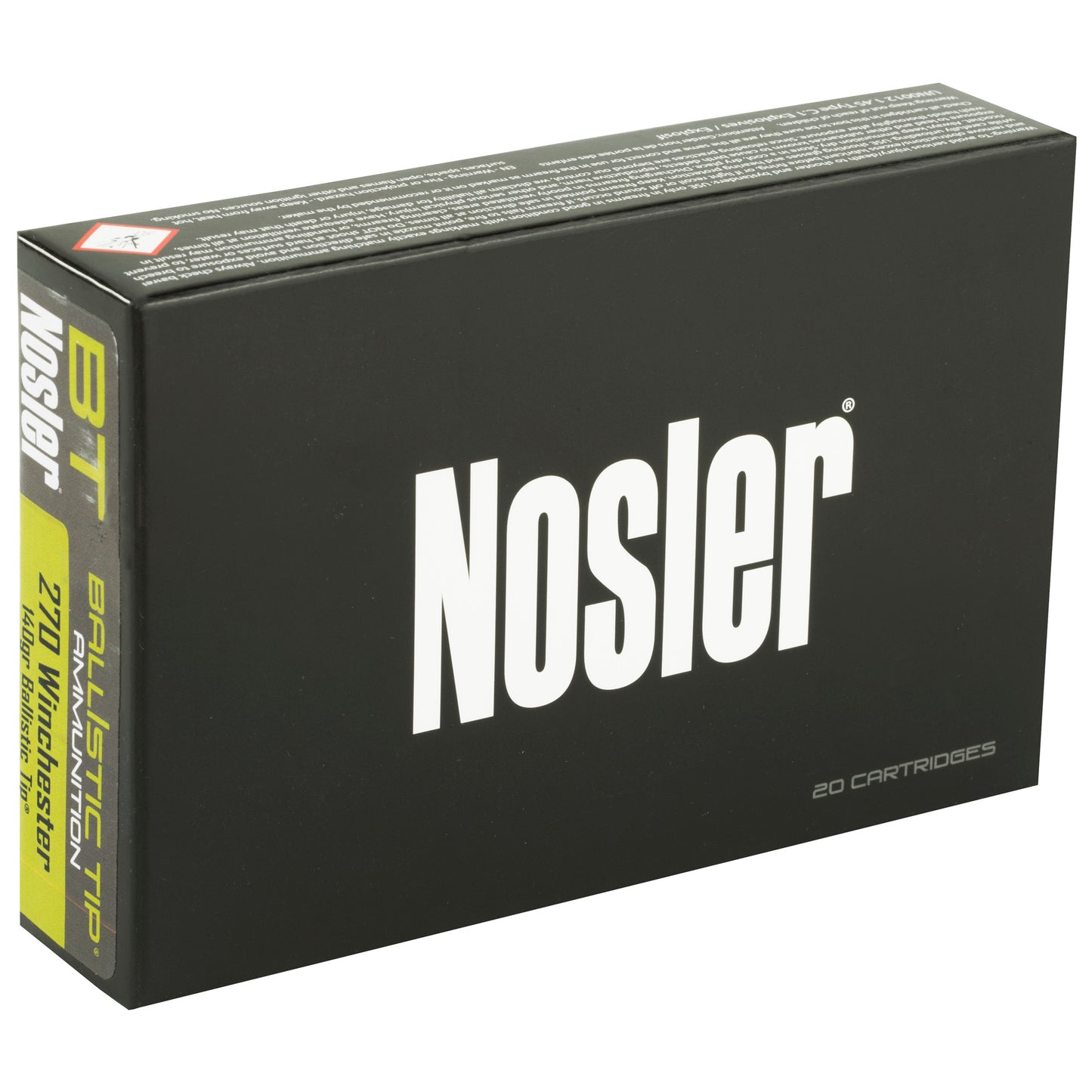 NOSLER 270WIN 140GR BT HUNT 20/200