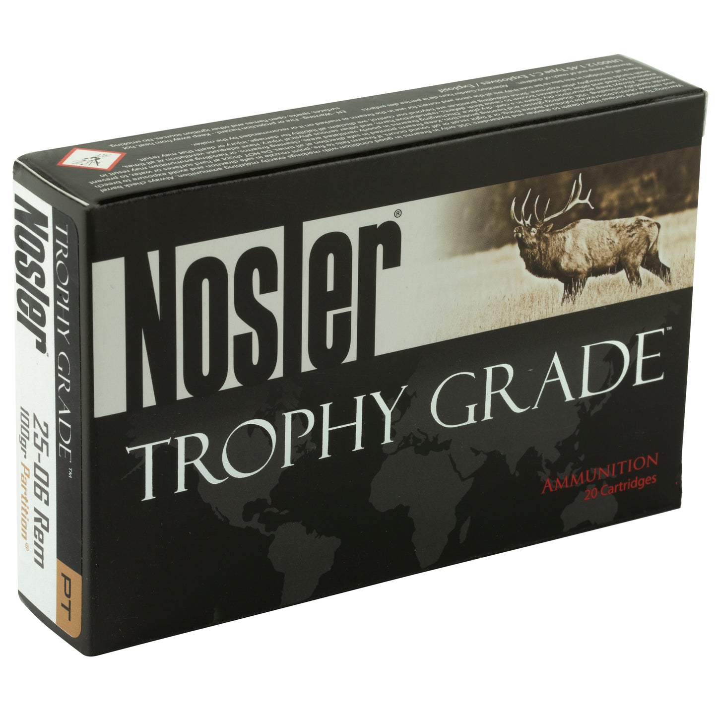 NOSLER 25-06 100GR PT 20/200