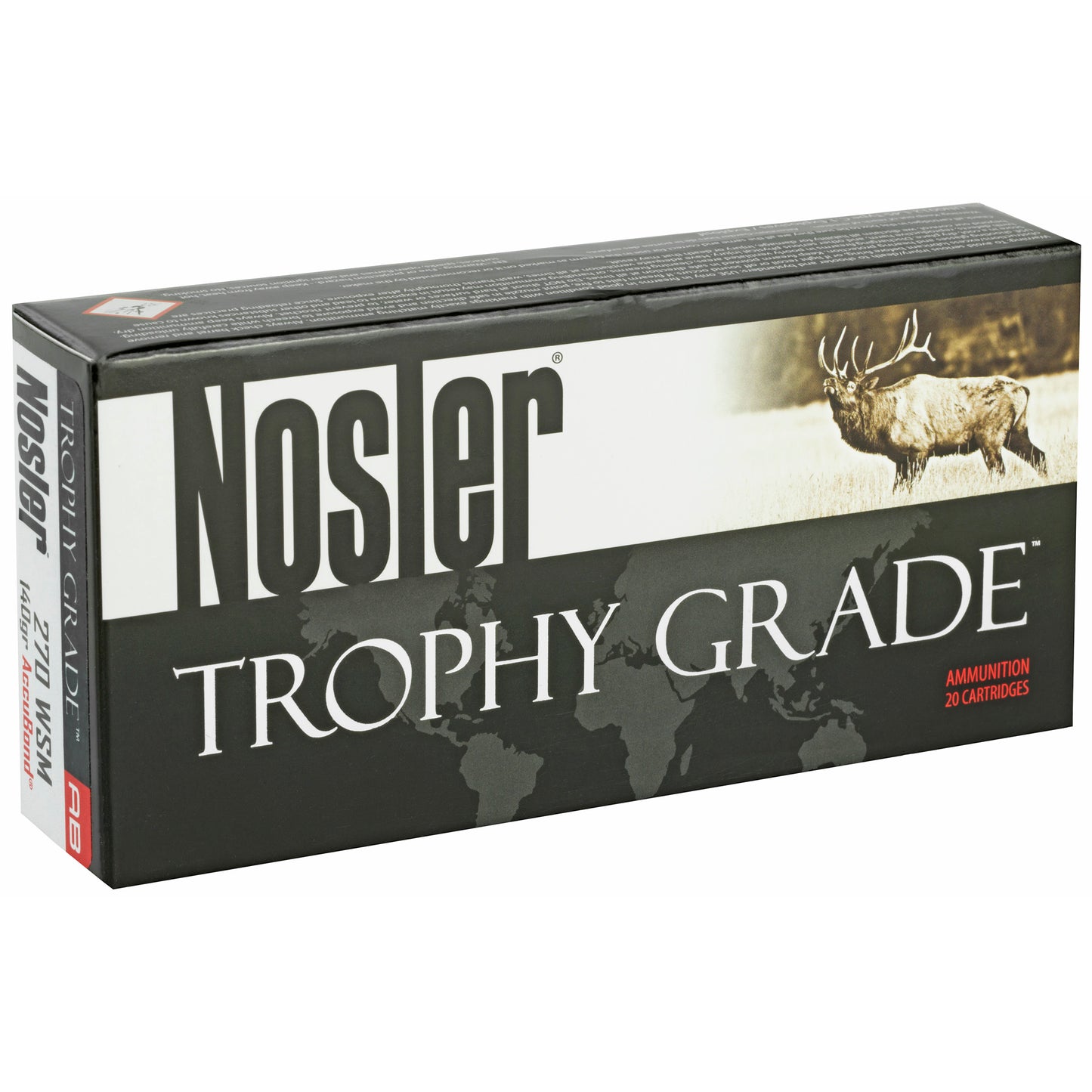 NOSLER 270WSM 140GR AB 20/200