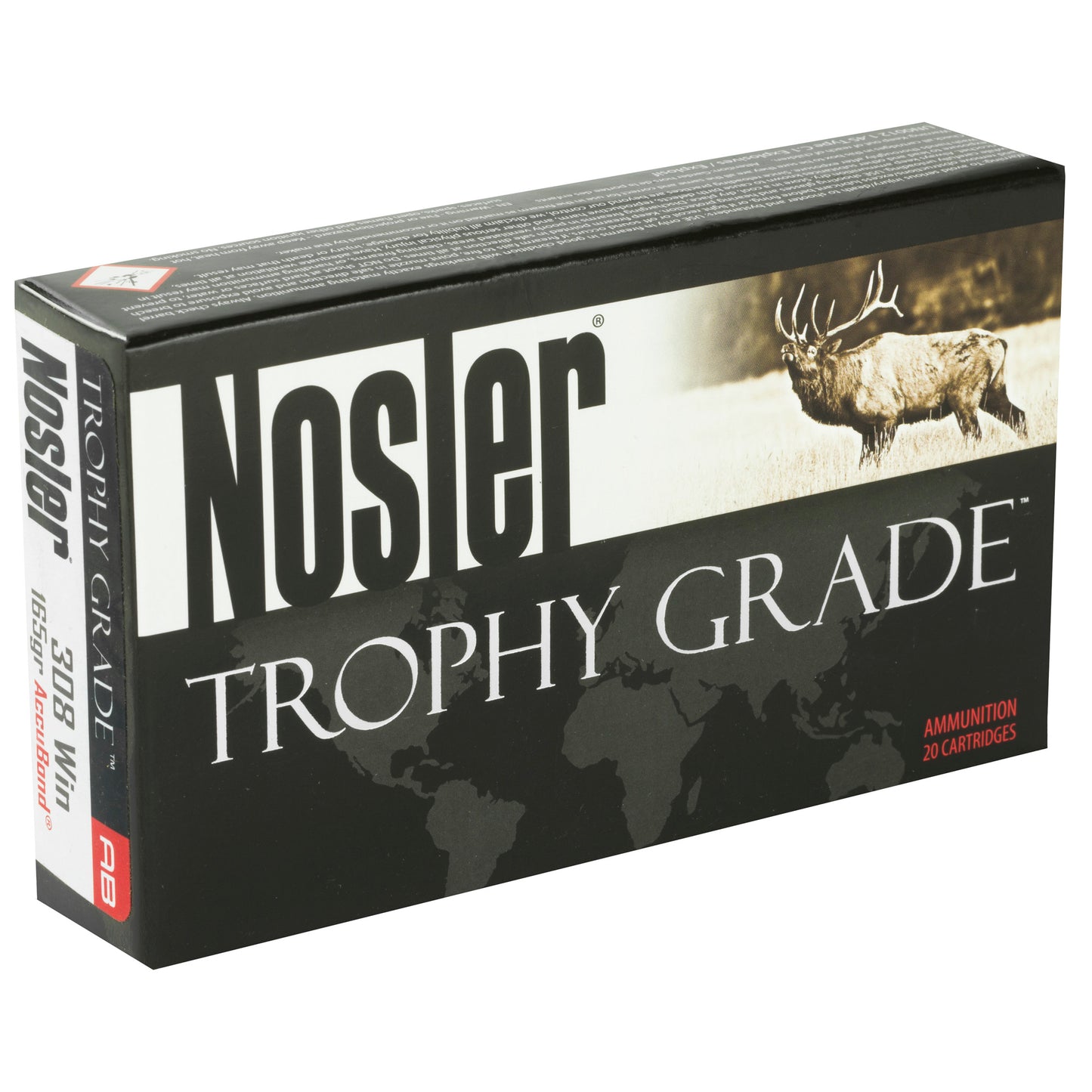 NOSLER 308WIN 165GR AB 20/200