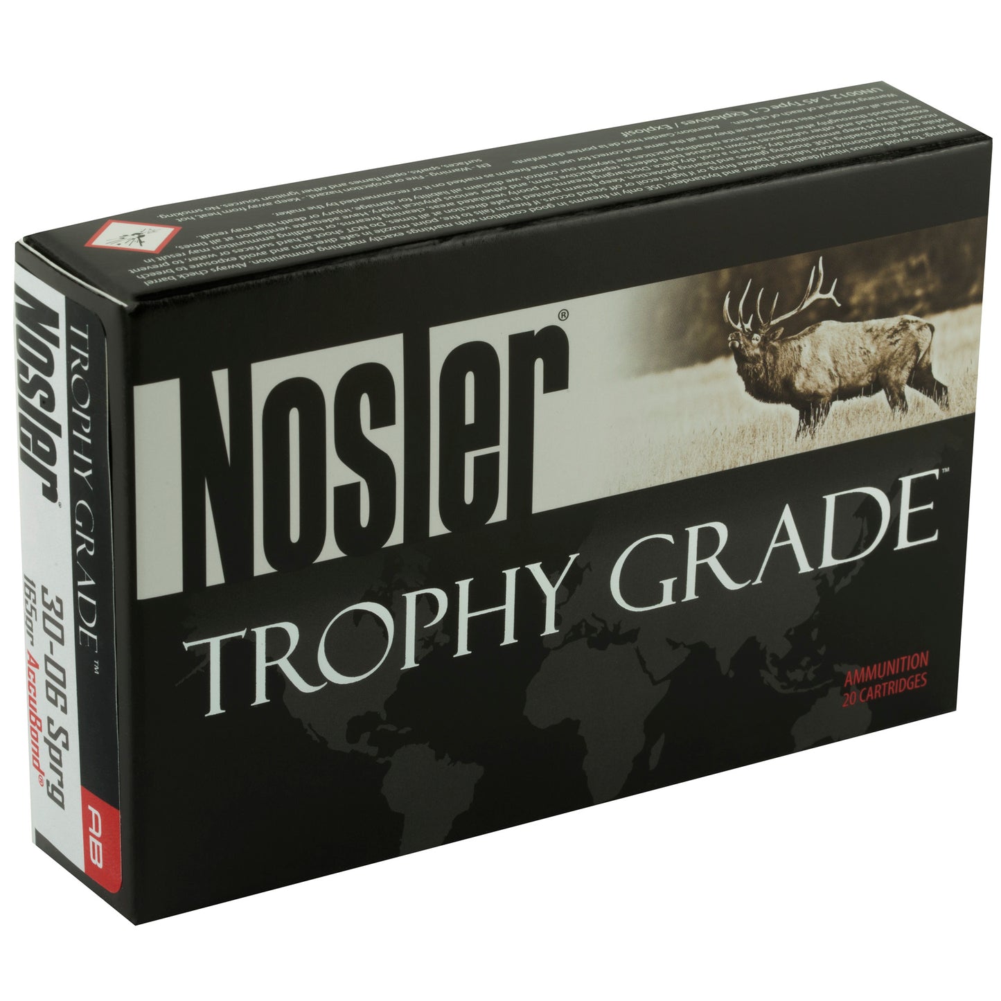 NOSLER 30-06 165GR AB 20/200