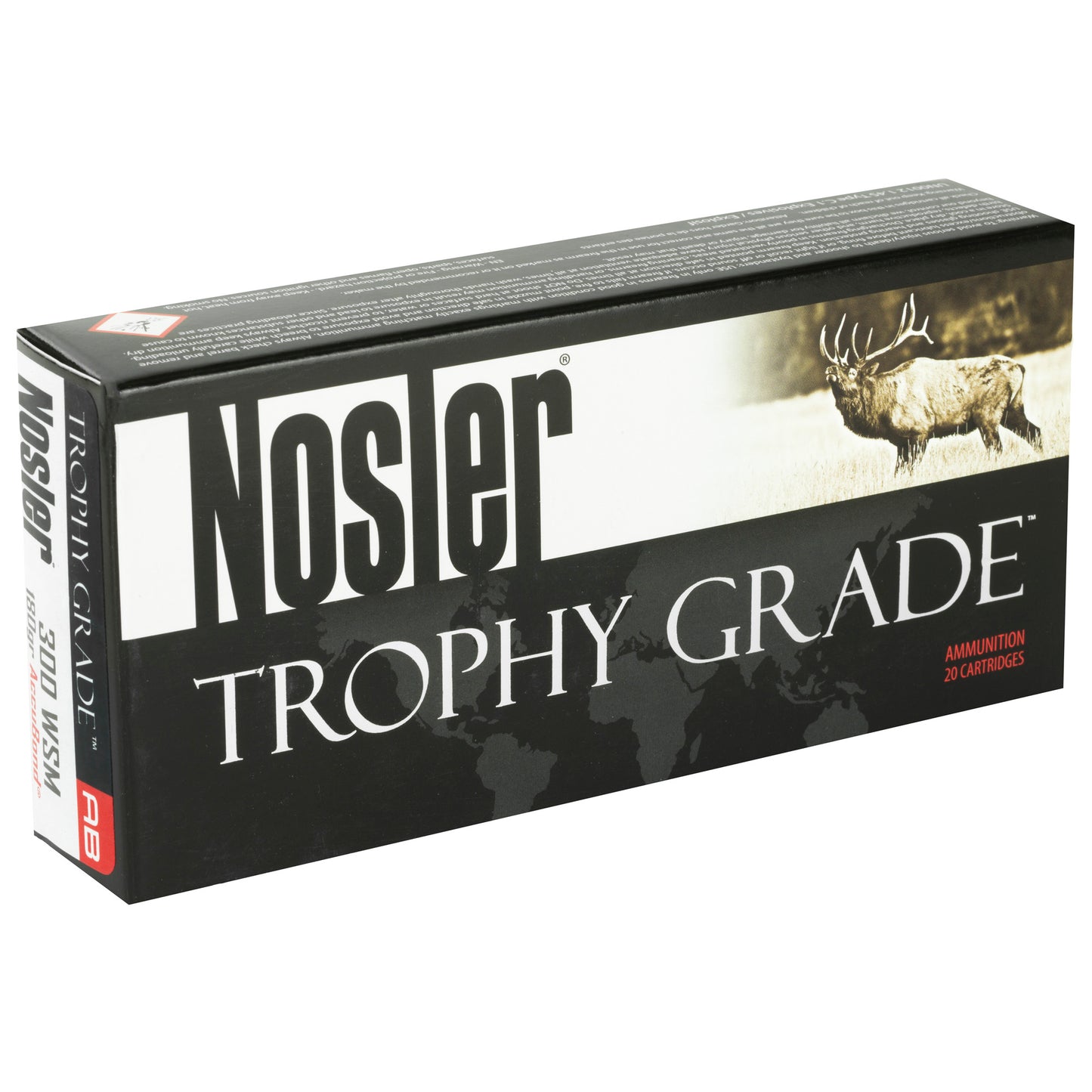 NOSLER 300WSM 180GR AB 20/200