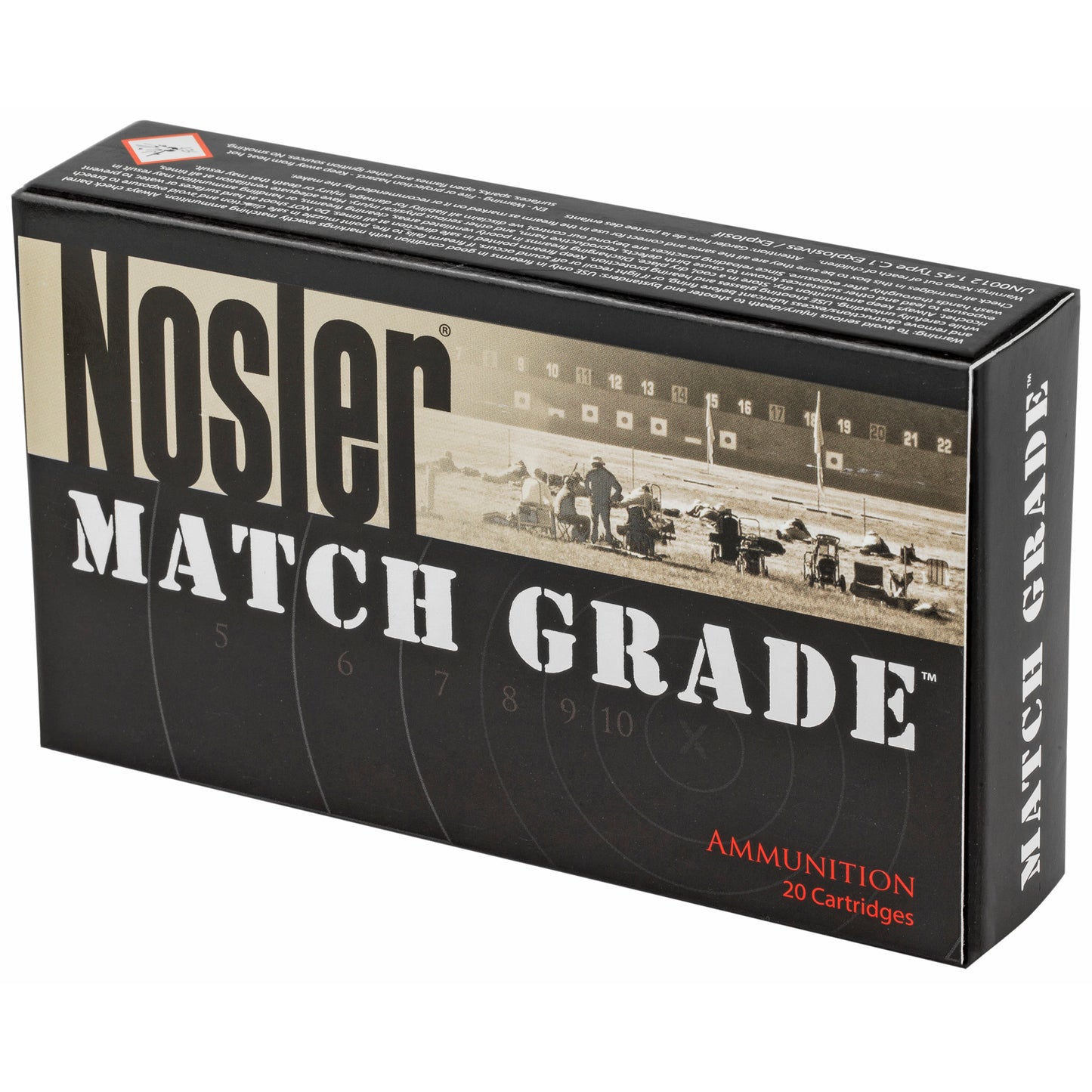 NOSLER 308WIN 175GR RDF HPBT 20/200