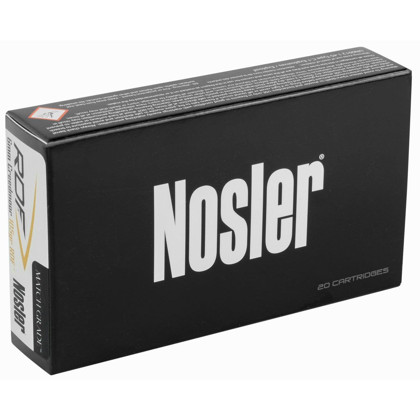 NOSLER 6MM CRD 105GR RDF HPBT 20/200