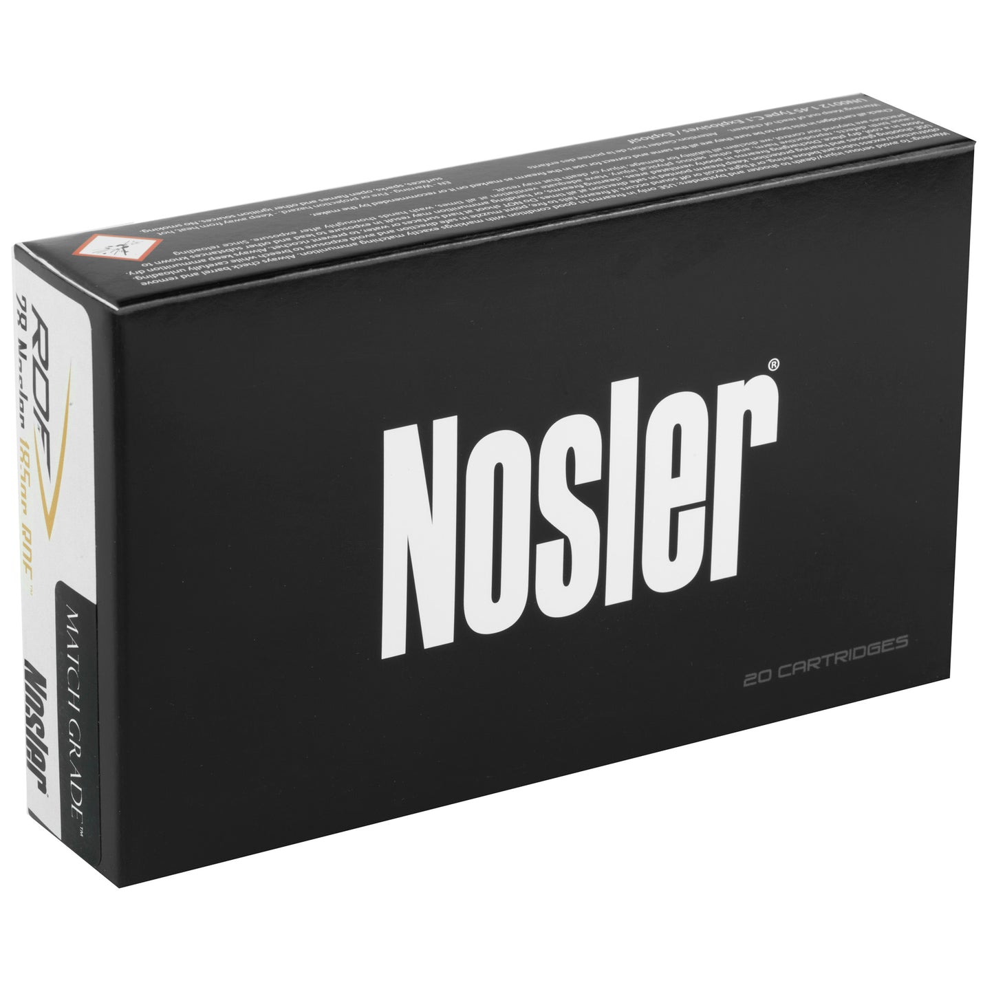 NOSLER 28NOS 185GR RDF HPBT 20/200