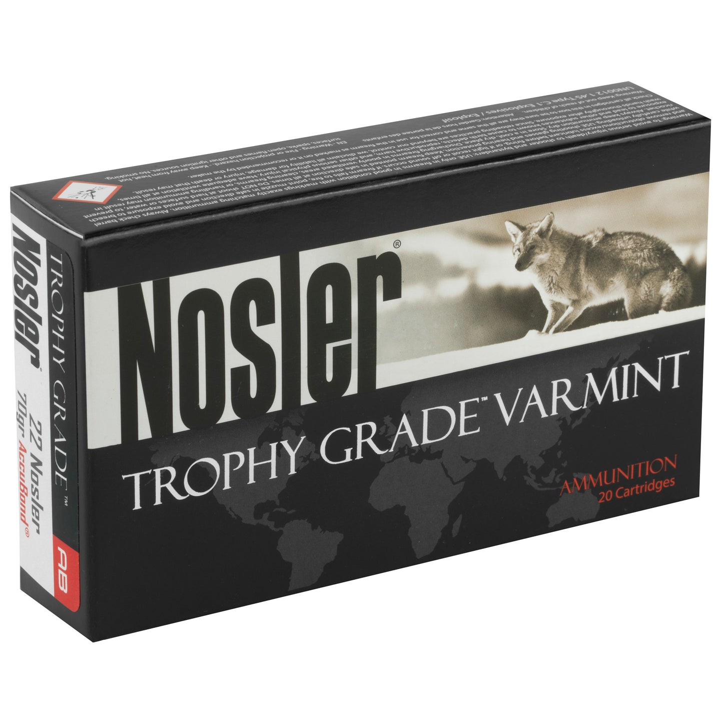 NOSLER 22NOS 70GR AB 20/200