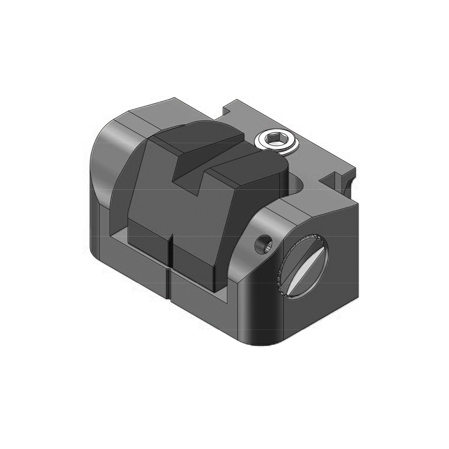 LEUP DELTAPOINT PRO REAR IRON SIGHT