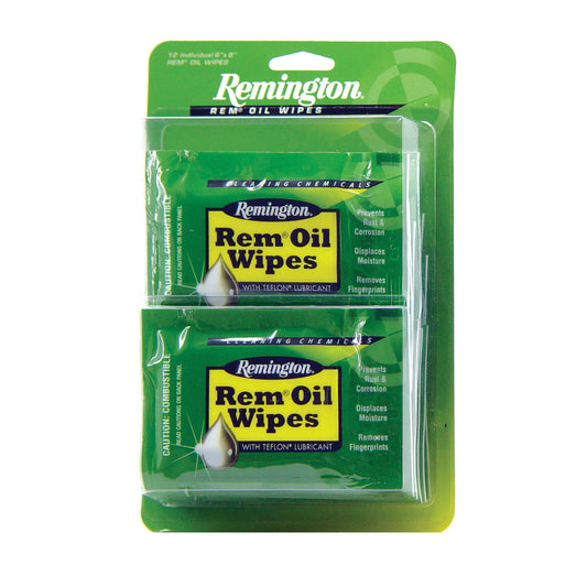 REM REM-OIL 6X8 WIPES 12/BX