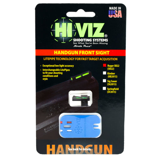 HIVIZ LITEWAVE FRNT SIGHT RUG SR22