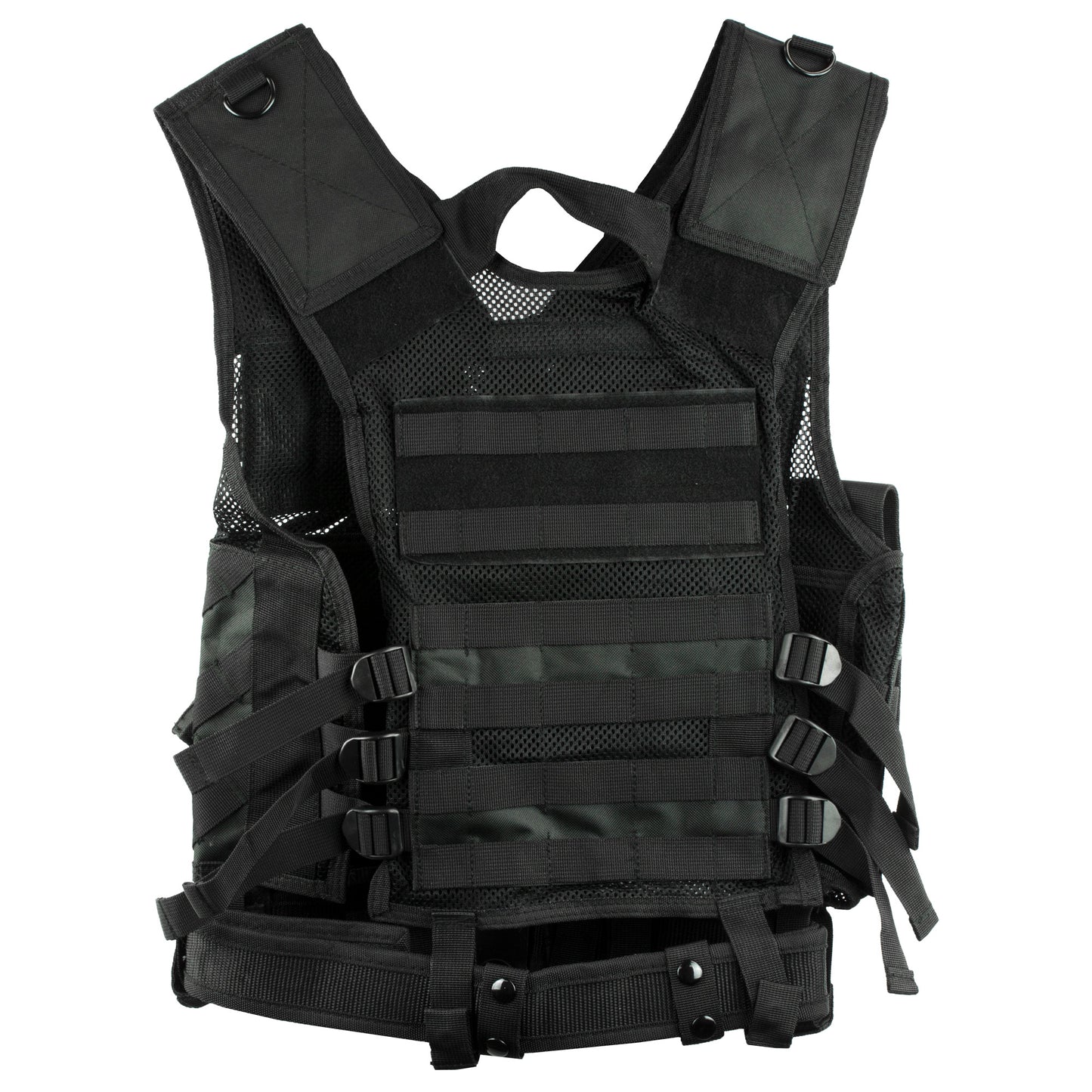 NCSTAR TACTICAL VEST MED-2XL BLK