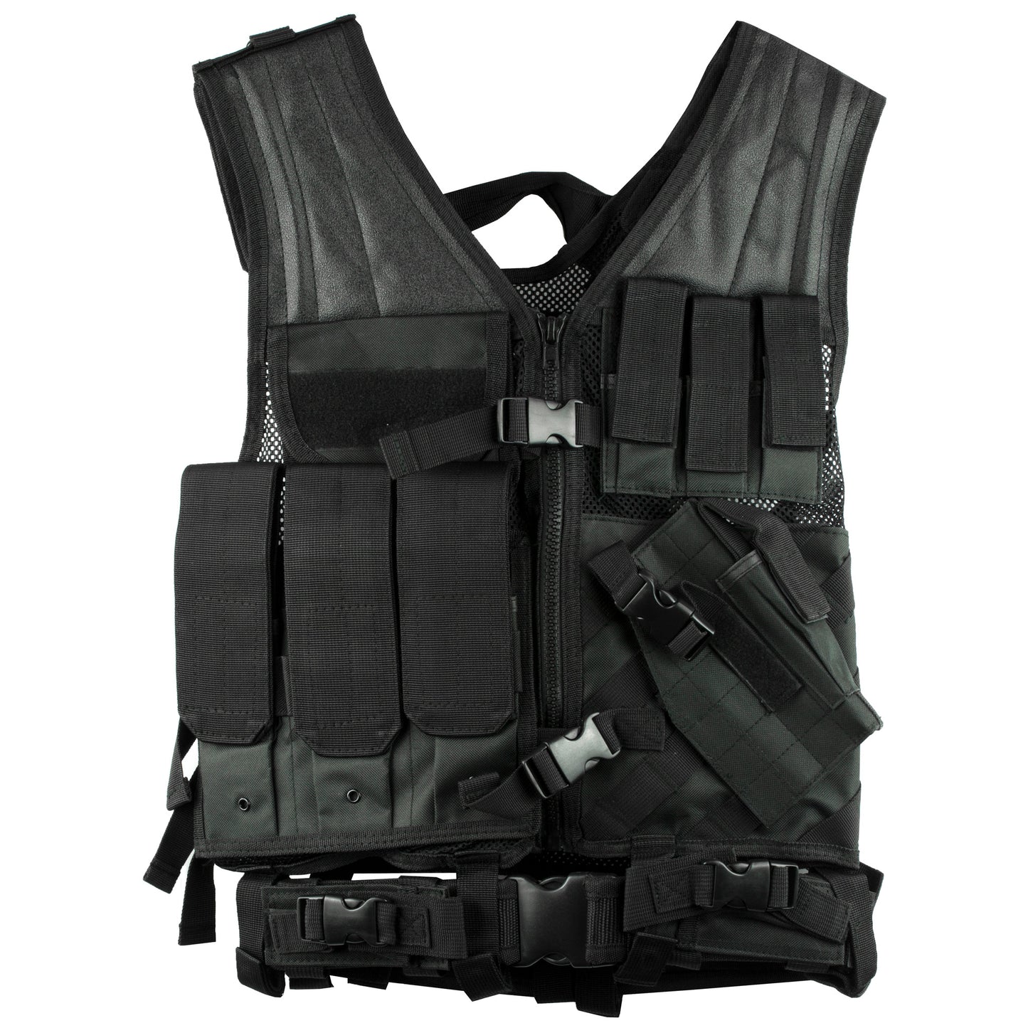 NCSTAR TACTICAL VEST MED-2XL BLK