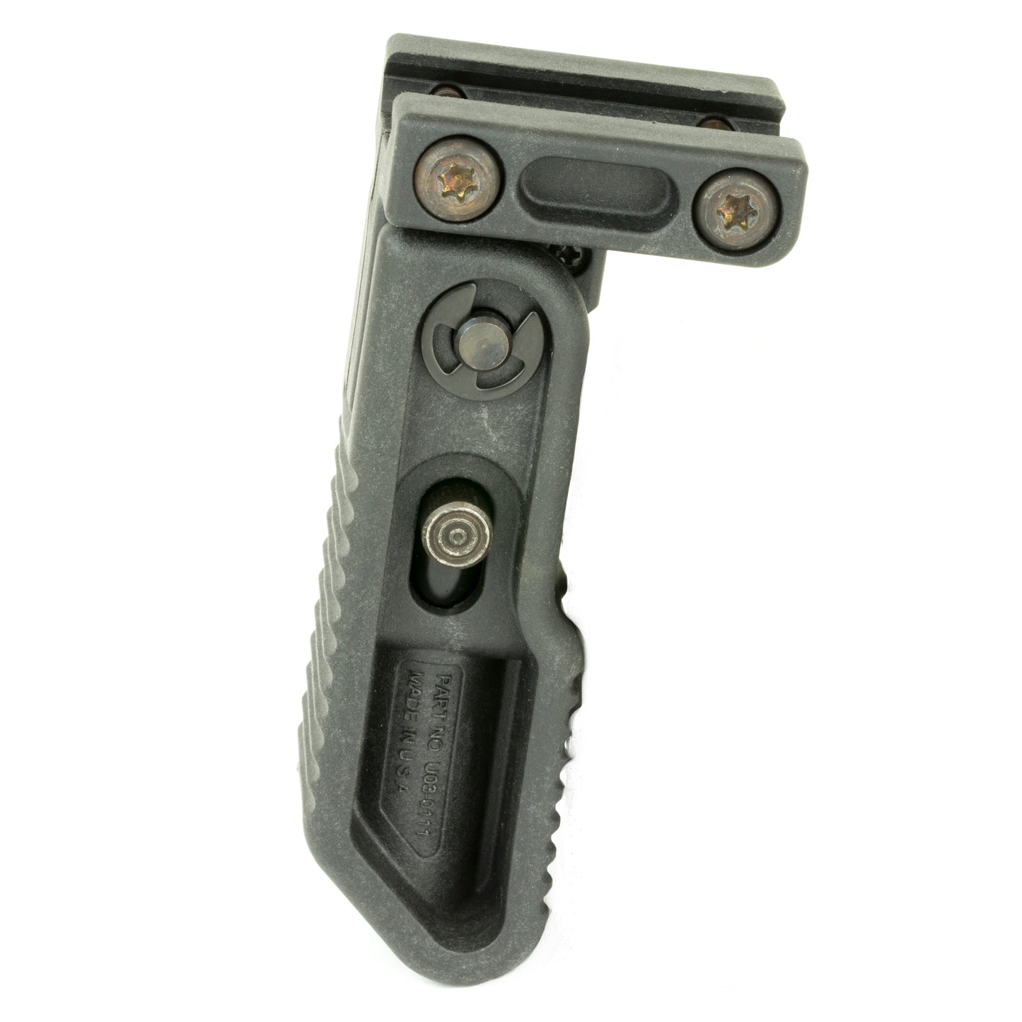 LWRC FORWARD VERTICAL FLDNG GRIP BLK