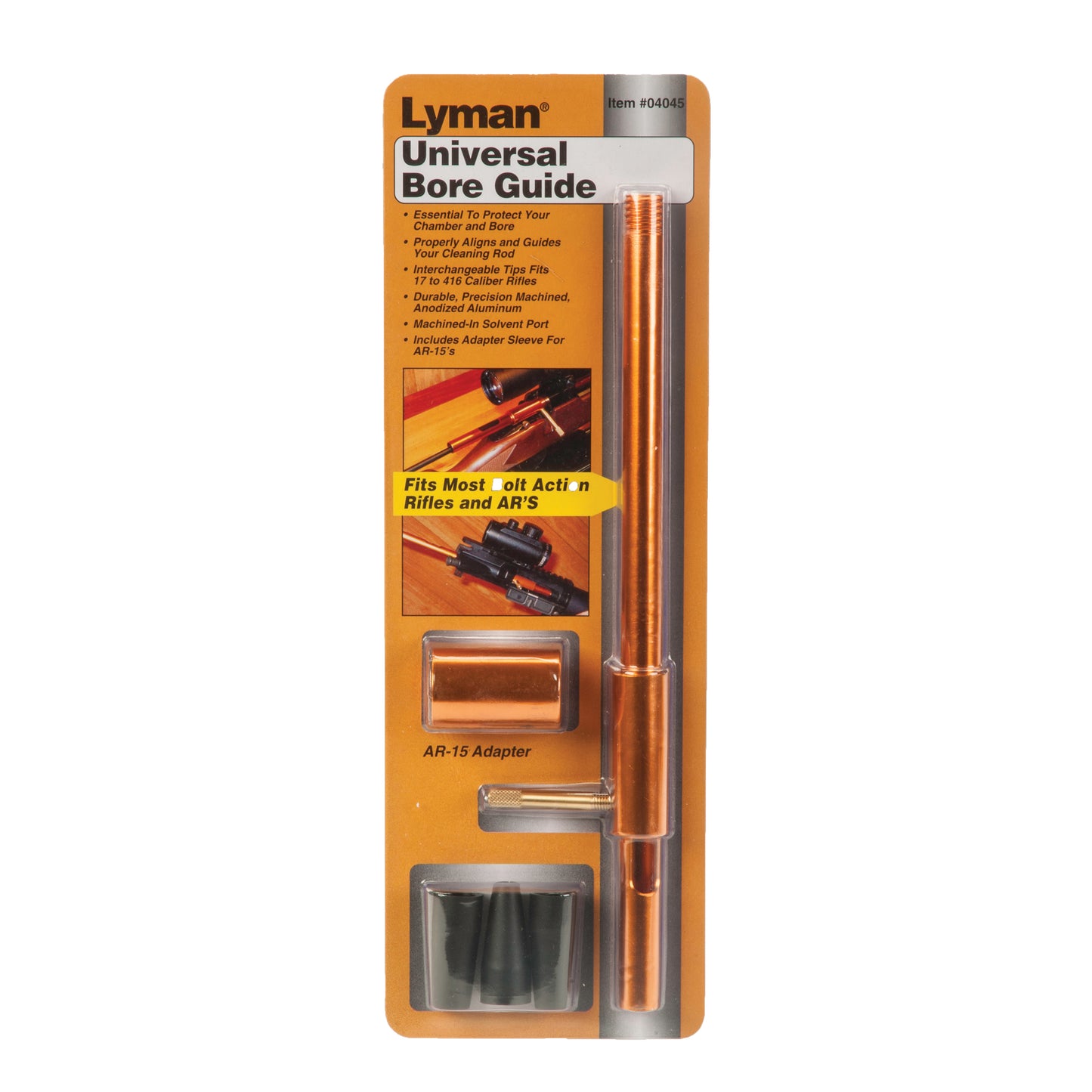 LYMAN UNVRSL BORE GUIDE SET .17-.416