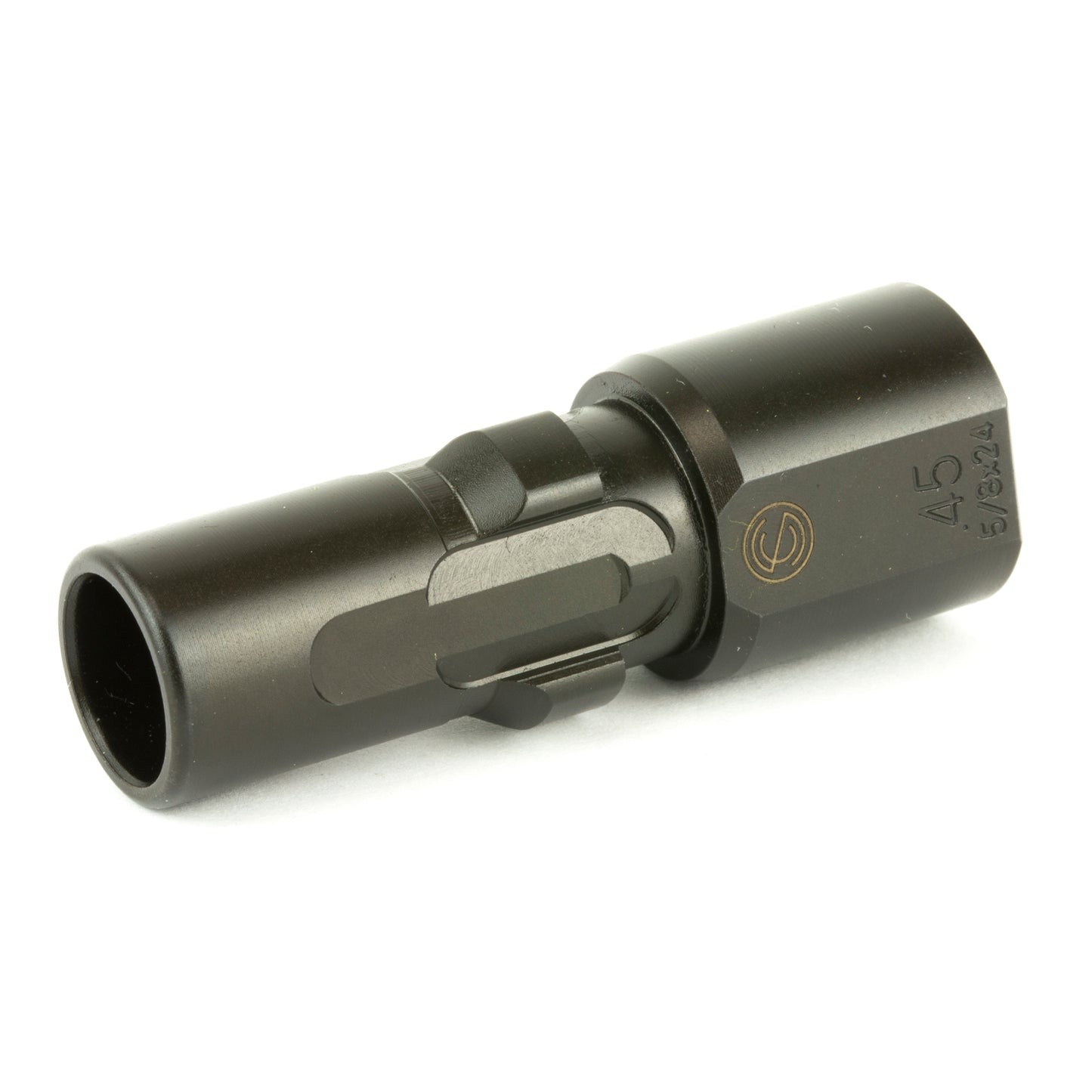 SCO 3LUG MUZZLE DEVICE 45ACP 5/8X24