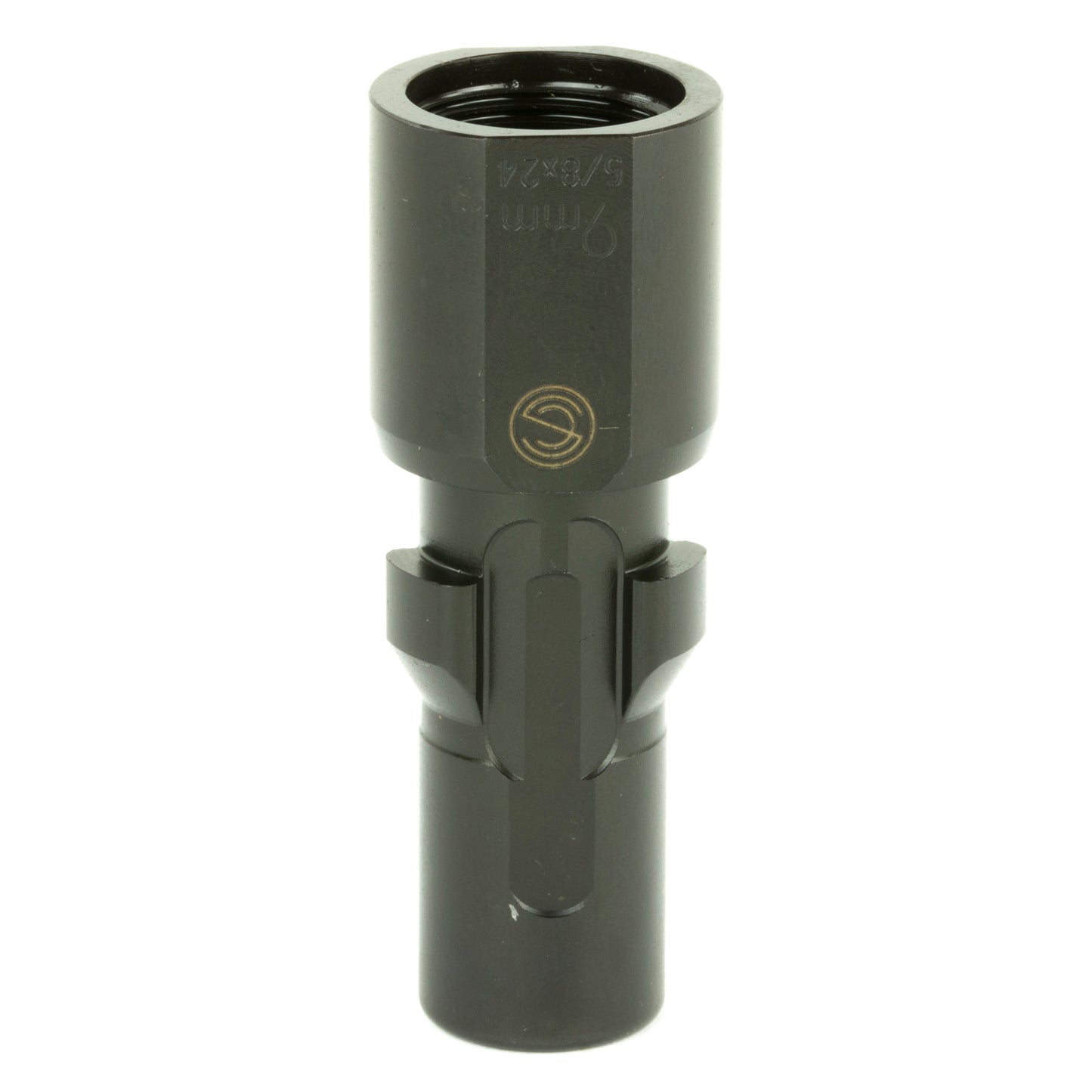 SCO 3LUG MUZZLE DEVICE 9MM 5/8X24