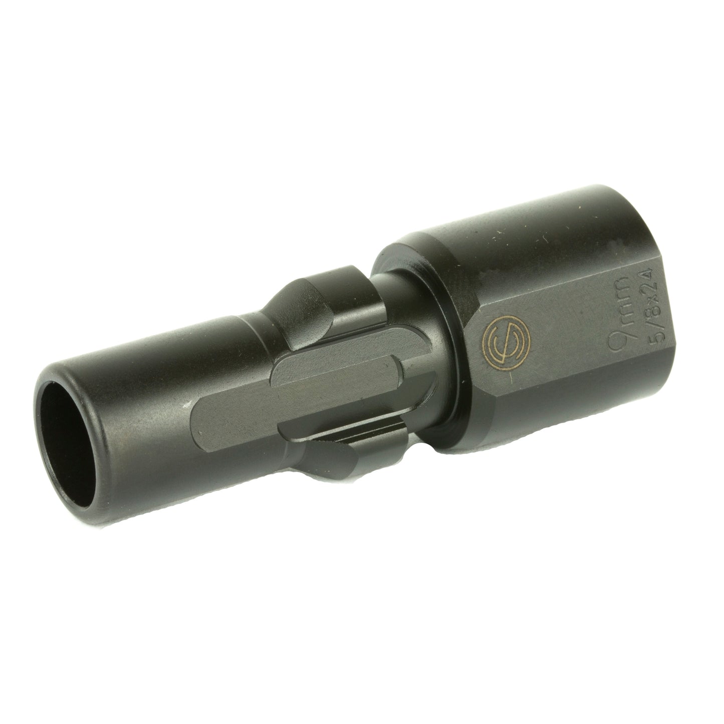 SCO 3LUG MUZZLE DEVICE 9MM 5/8X24